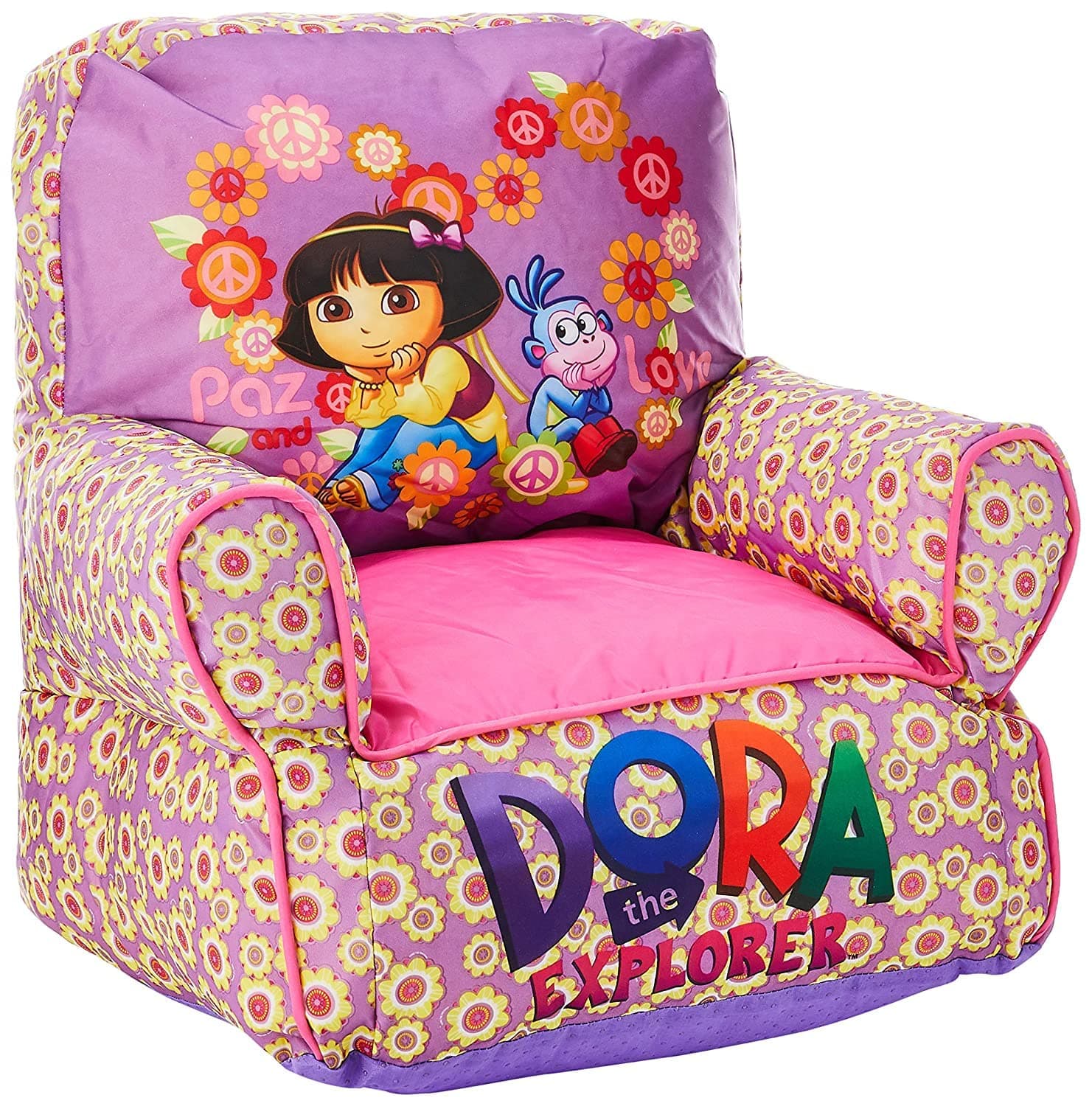 Dora the Explorer Bean Bag Sofa Chair, Purple