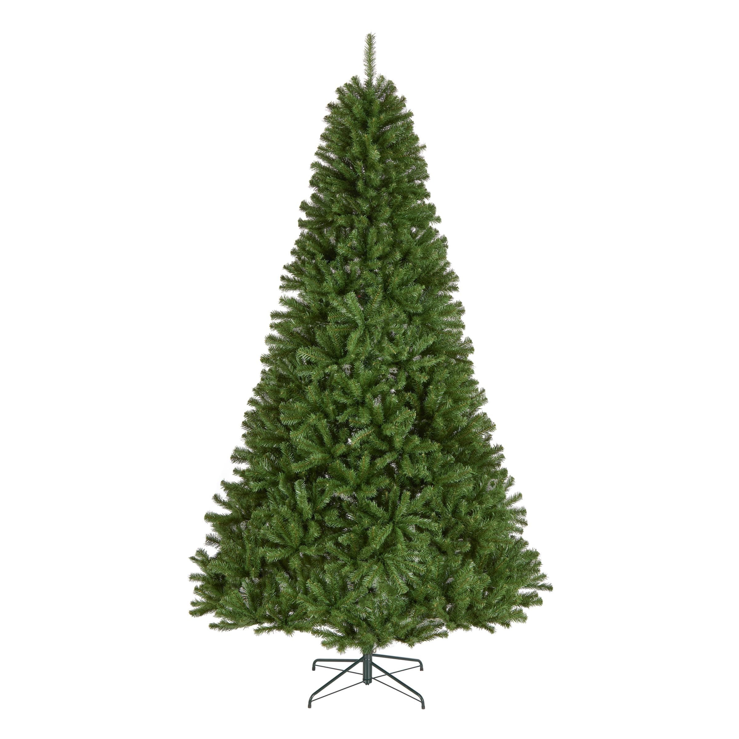 9 ft Unlit North Valley Spruce Artificial Christmas Tree, 2,128 Tips, Includes Stand, Green