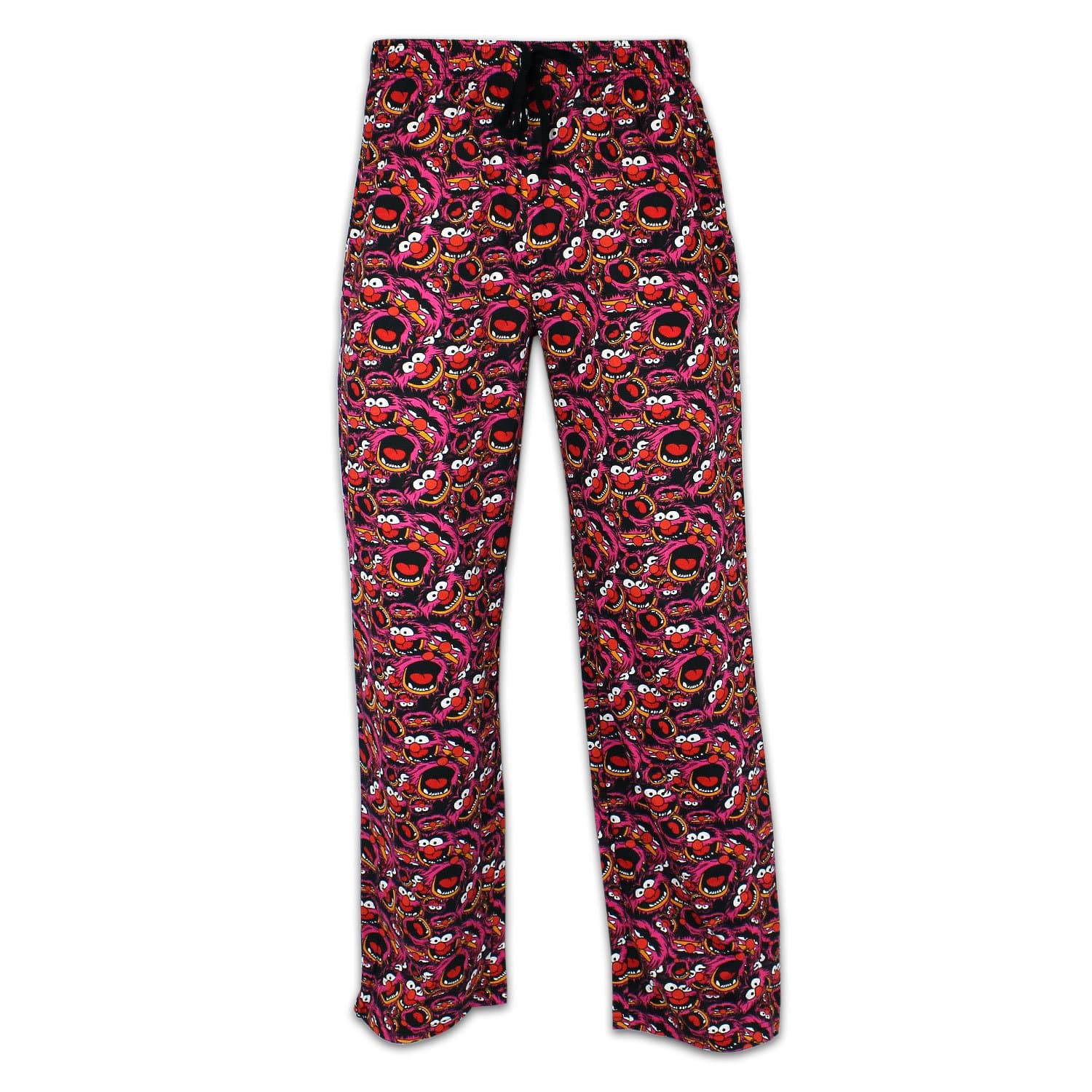 Mens Muppets Animal Comic Character Cotton Pyjama Bottoms Lounge Wear Pants Lrg