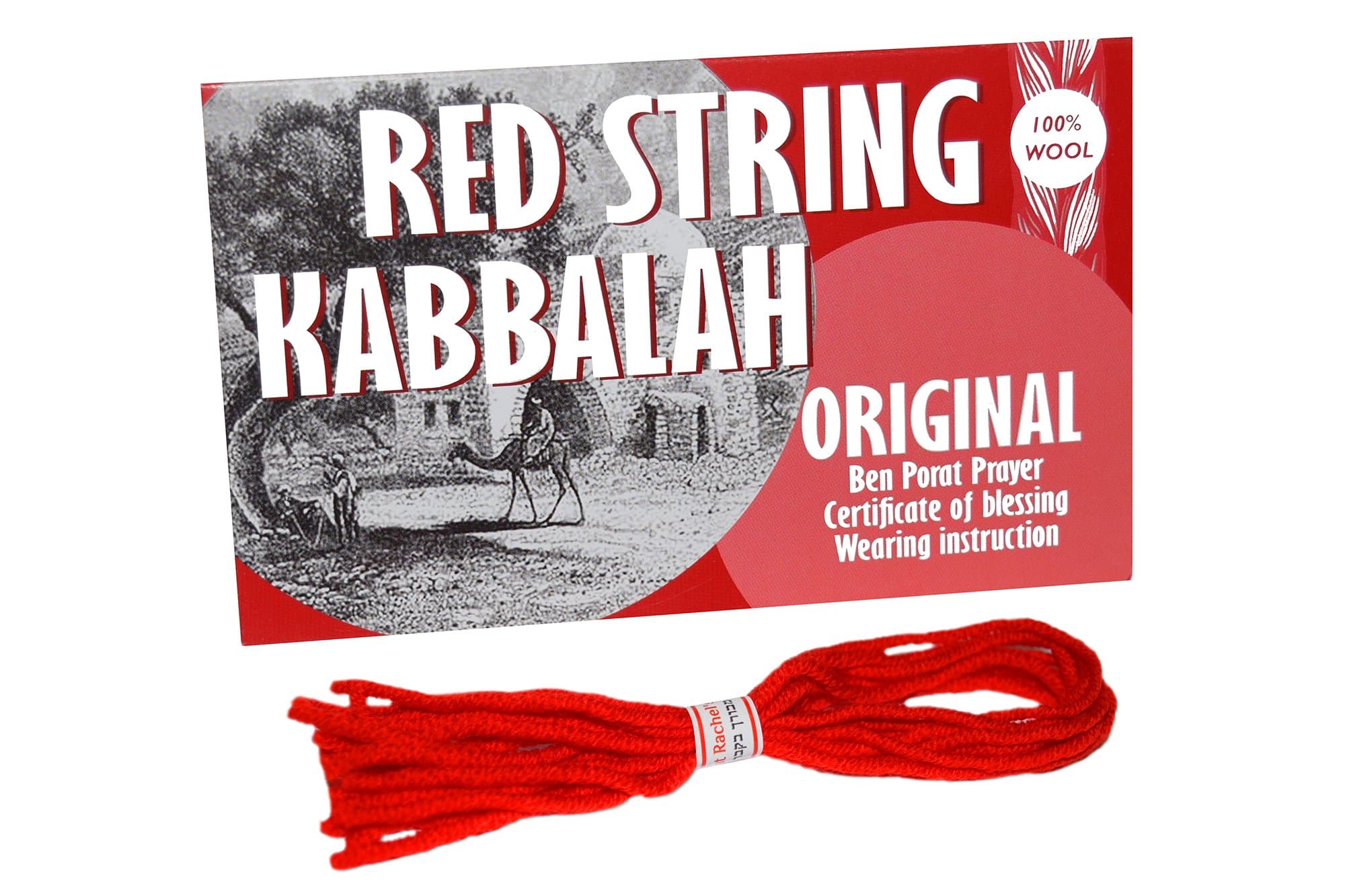 APOWUS 8 pcs Original Kabbalah Red String Bracelet from Israel – Powerful Protection for Your Family against Evil Eye