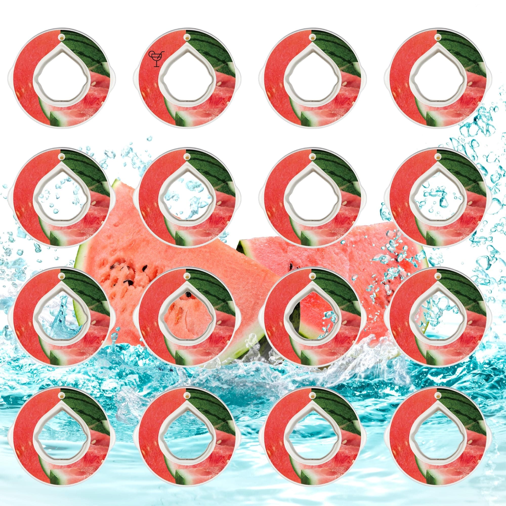Flavored Water Bottle Pods, Compatible with air up Water Bottle, air up Pods, air up Flavored Pods, Watermelon, Coke, Peach Flavor (7 Pods of Watermelon Flavor)