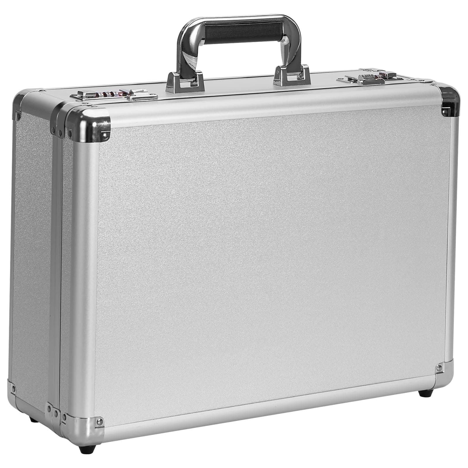 Vilcjson Locking Briefcase - Lockable Attache Case for Laptop & Documents, Du...