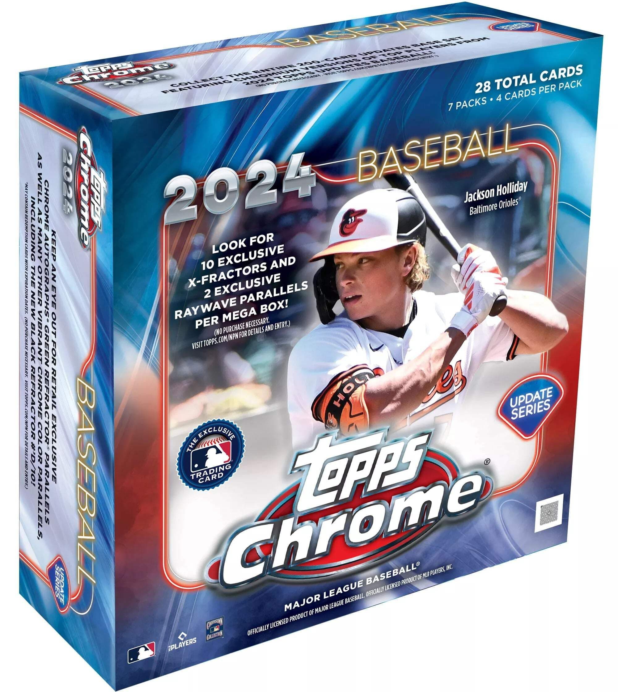 2024 Topps Chrome Update Series Baseball Mega Box