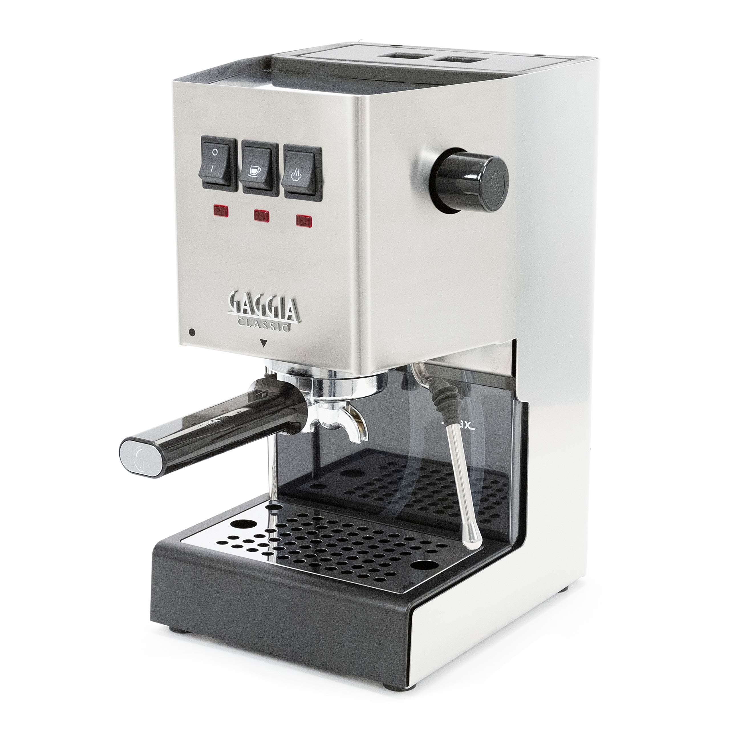 Gaggia RI9380/46 Classic Evo Pro Espresso Machine, Brushed Stainless Steel
