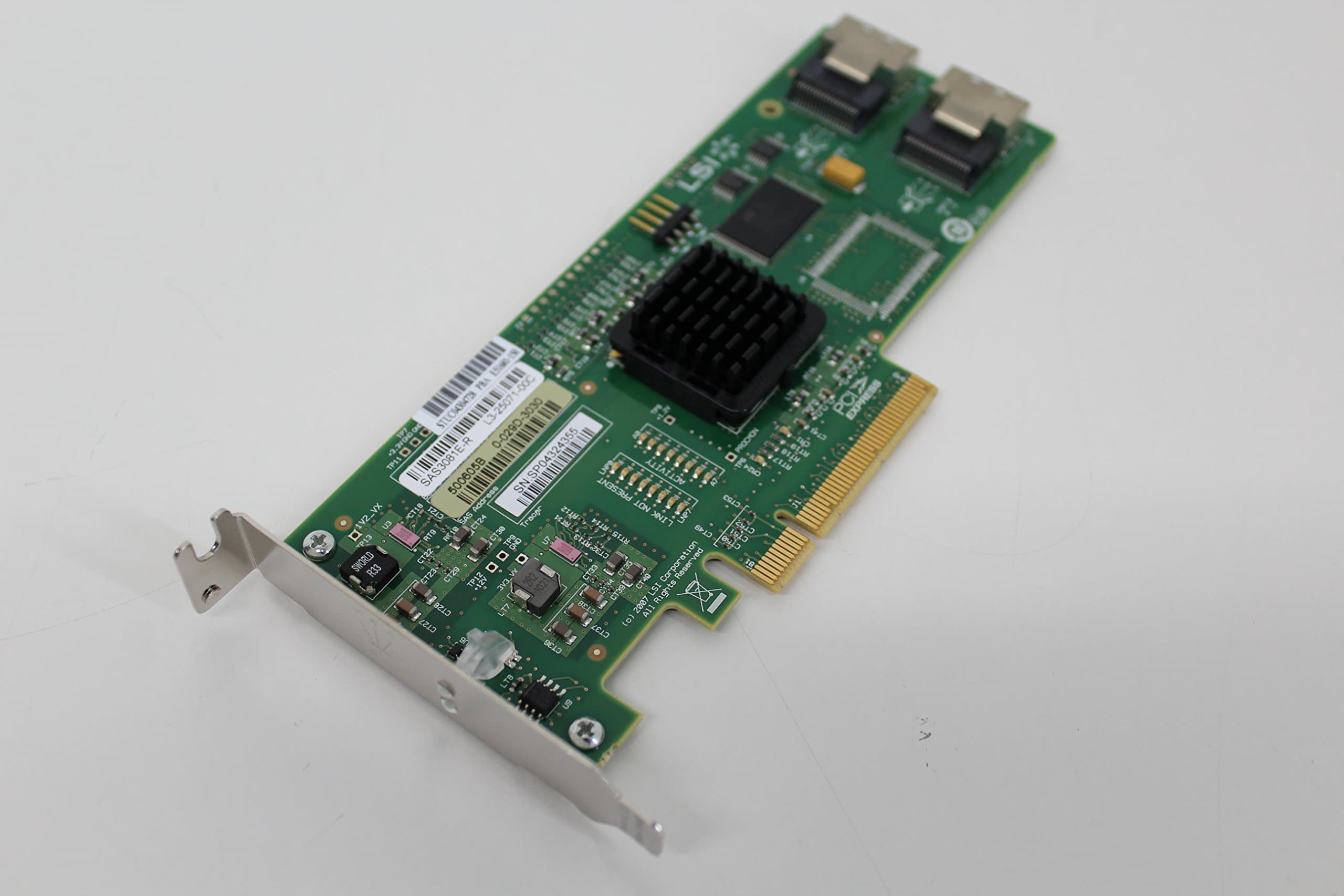Controller Card Sas3081E-R Kit Pcie 8Pt 3G Minisas(Kit) SAS HBA