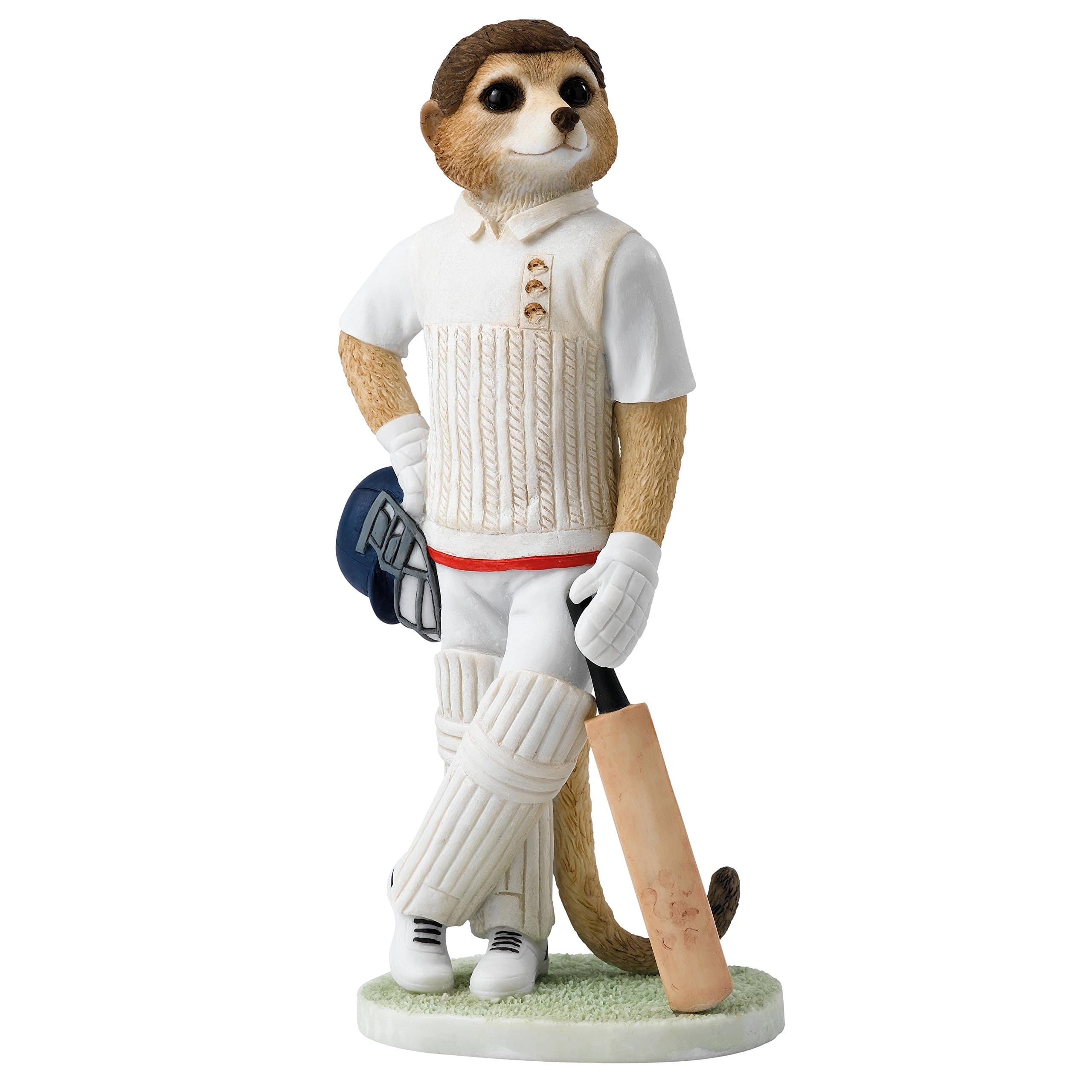Magnificent Meerkats Waiting To Bat Figurine