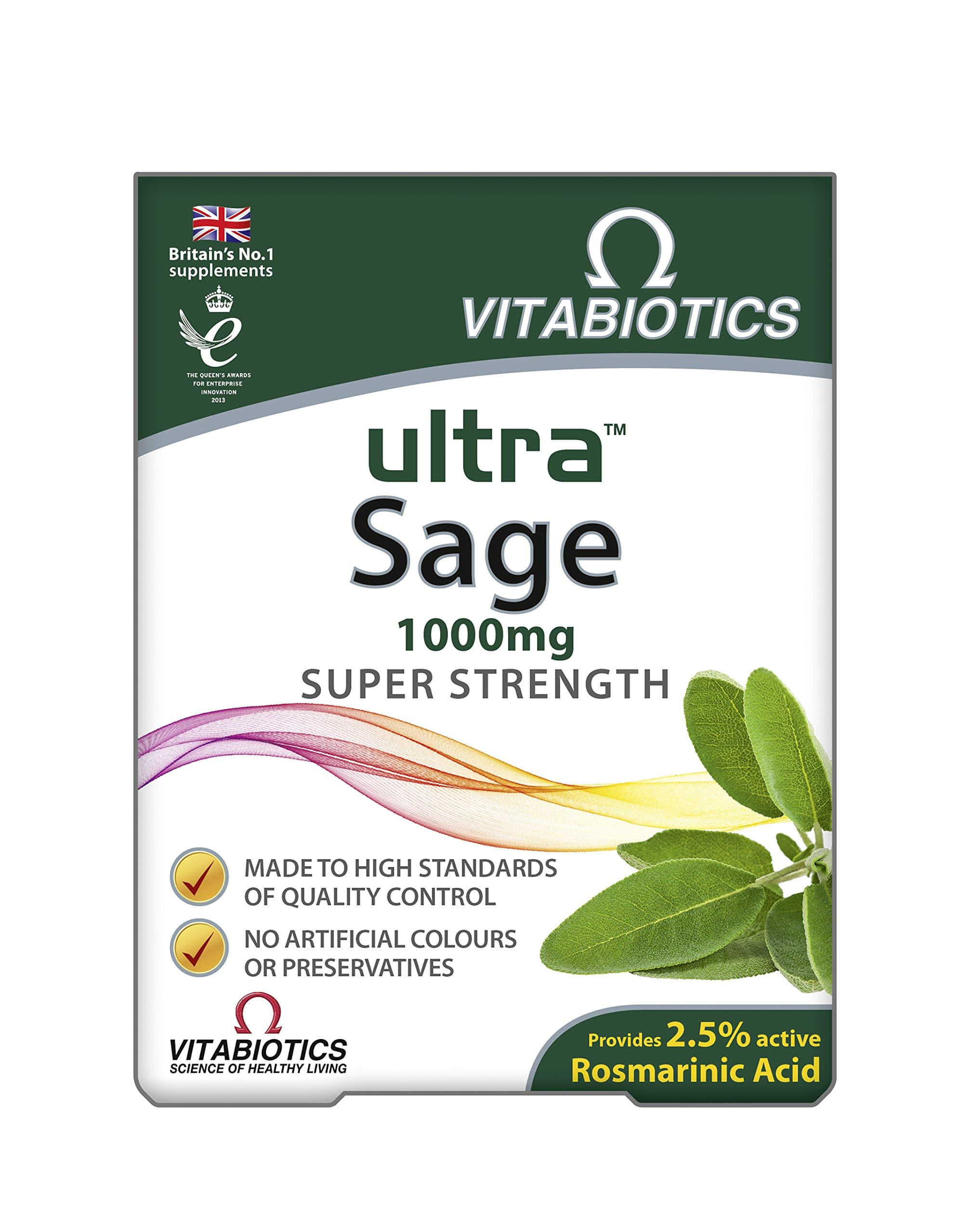 Vitabiotics Ultra Sage - 30 Tablets