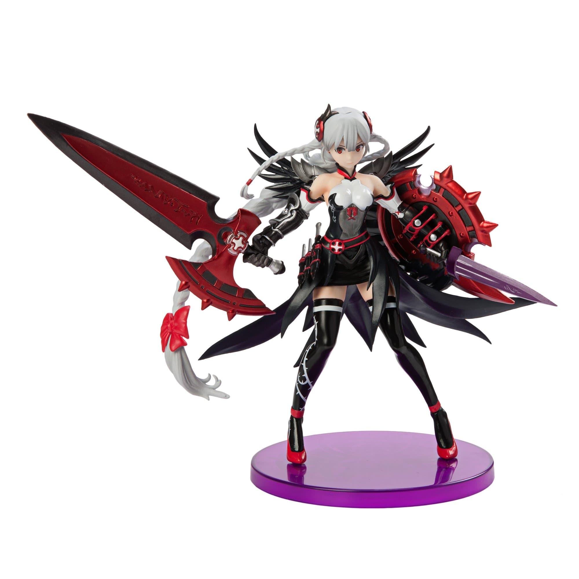 Puzzle & Dragons Black Blaze Graceful Valkyrie Statue Figure Collection Vol.6 Blazing Maiden and Princess Dark Valk Ultimate Evolution PAD PND P&D