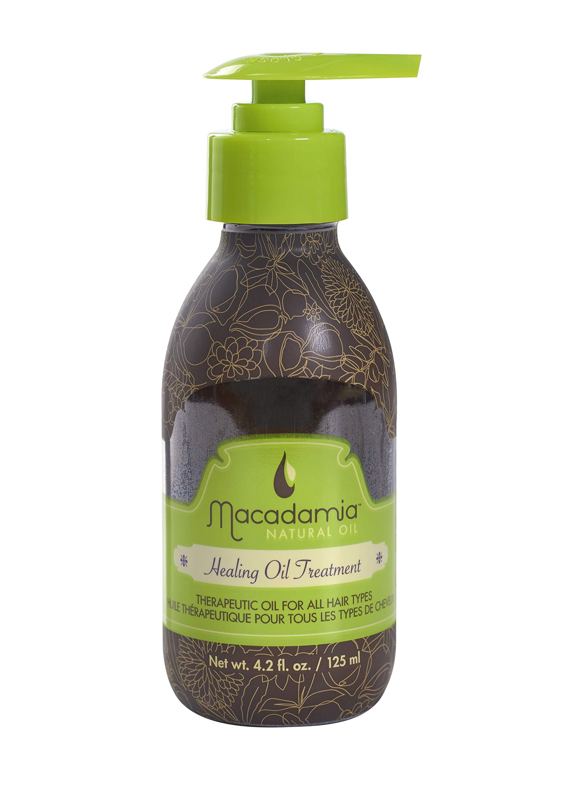 Healing Oil Treatment – Lightweight Hair Oil for All Hair Types, Moisturizing, Smoothing & Shine, Glass Bottle, 4.2 fl oz