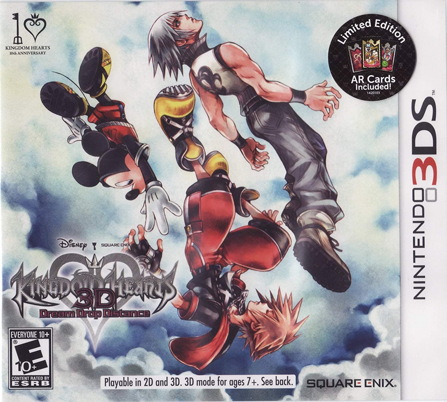 Kingdom Hearts 3D Dream Drop Distance (Limited Edition with 3 AR Cards)