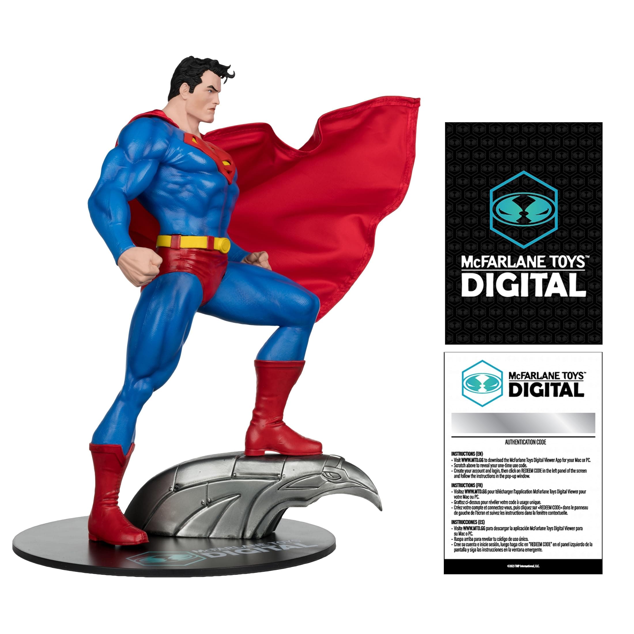 DC Direct - Superman 1:6 Statue by Jim Lee with McFarlane Digital Collectible