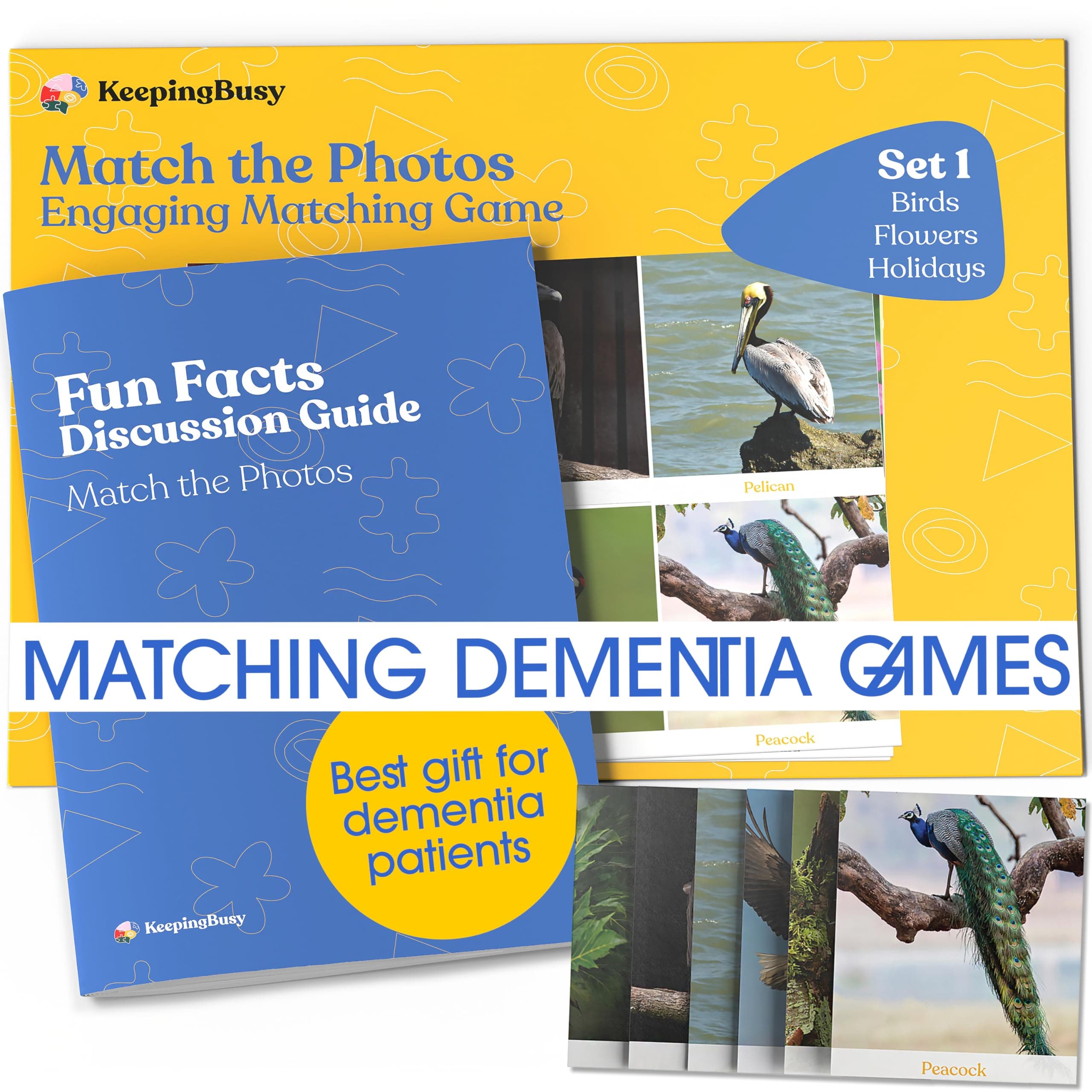 Bird Groups Match the Photos - Engaging Activity for Dementia and Alzheimer's