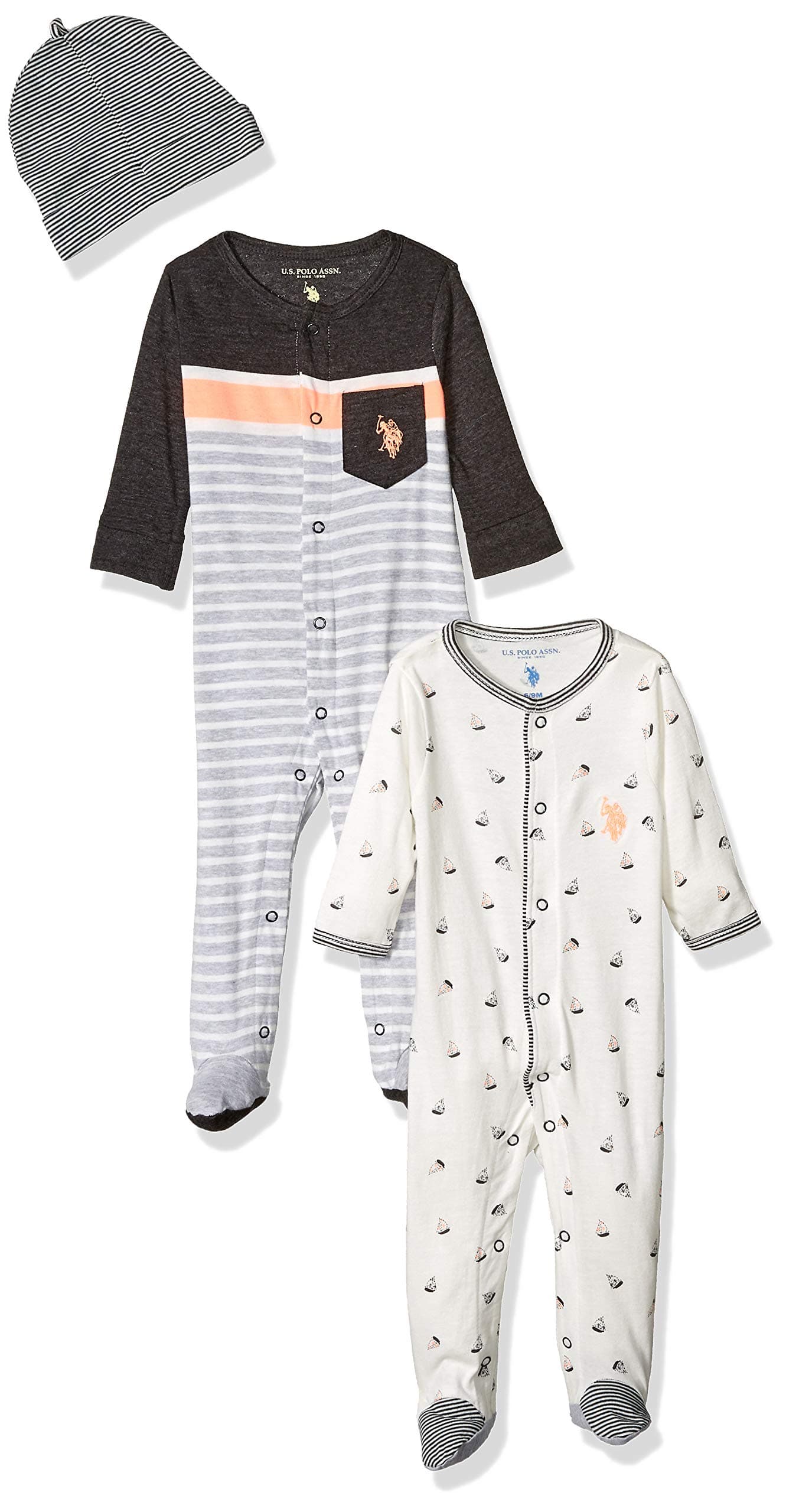 U.S. Polo Assn. baby-boys Footie