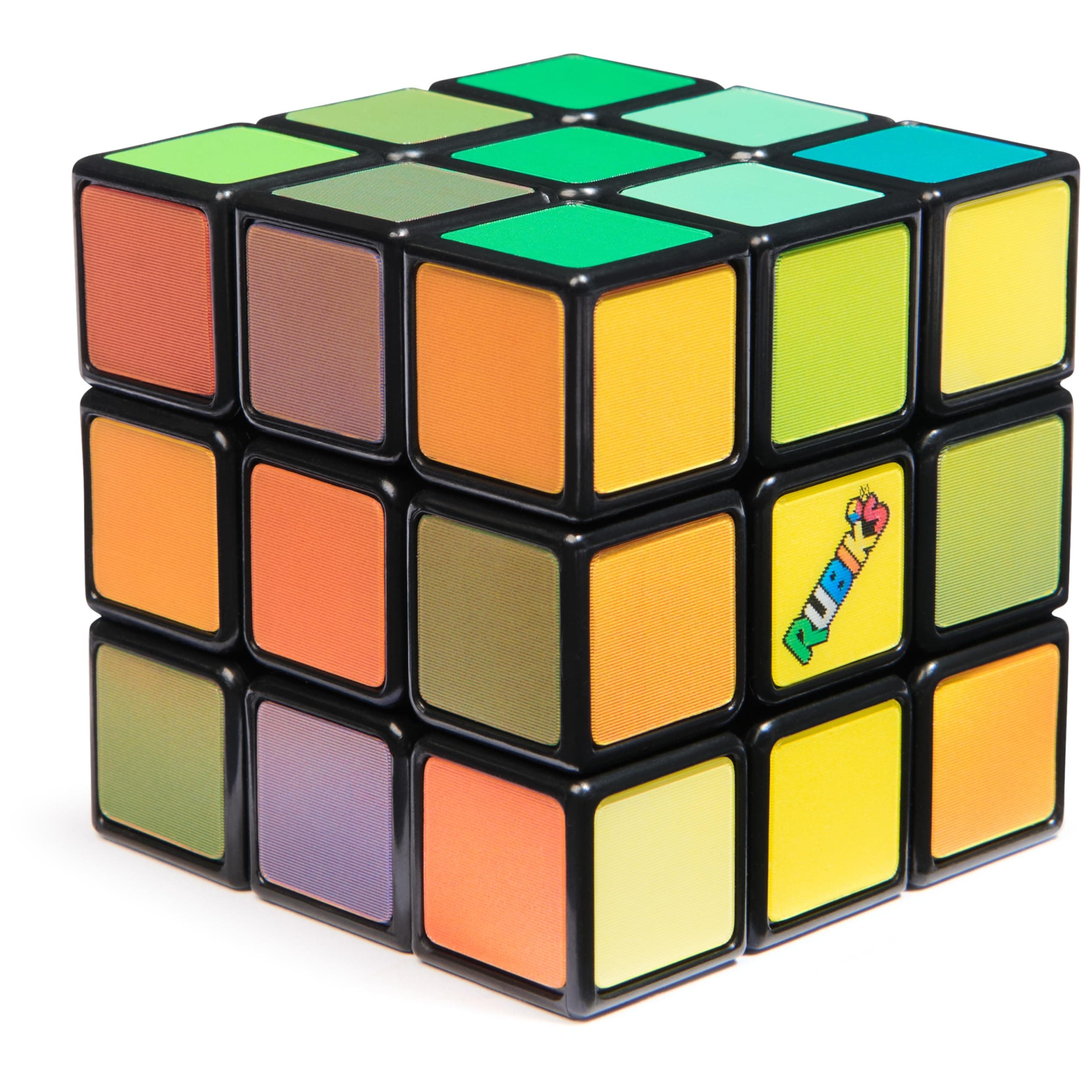 RUBIK'S - IMPOSSIBLE 3X3 RUBIK CUBE - Puzzle Game - Advanced Difficulty 3x3 Rubik's Cube - 1 Mind Challenge Color Changing Magic Cube -6063974- Toys Kids 8+