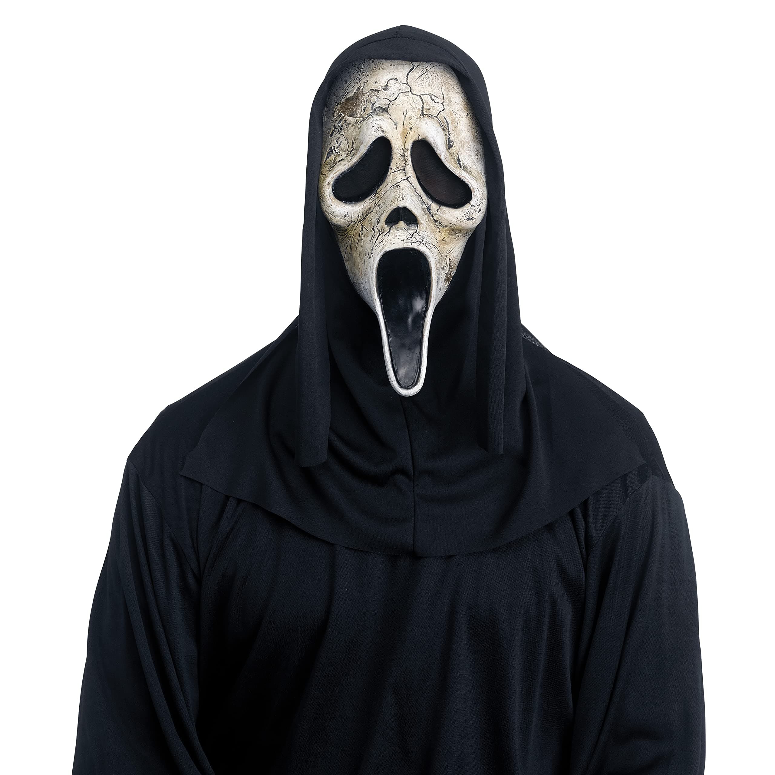 Fun World Officially Licensed Ghost Face Aged Mask Costume Accessory
