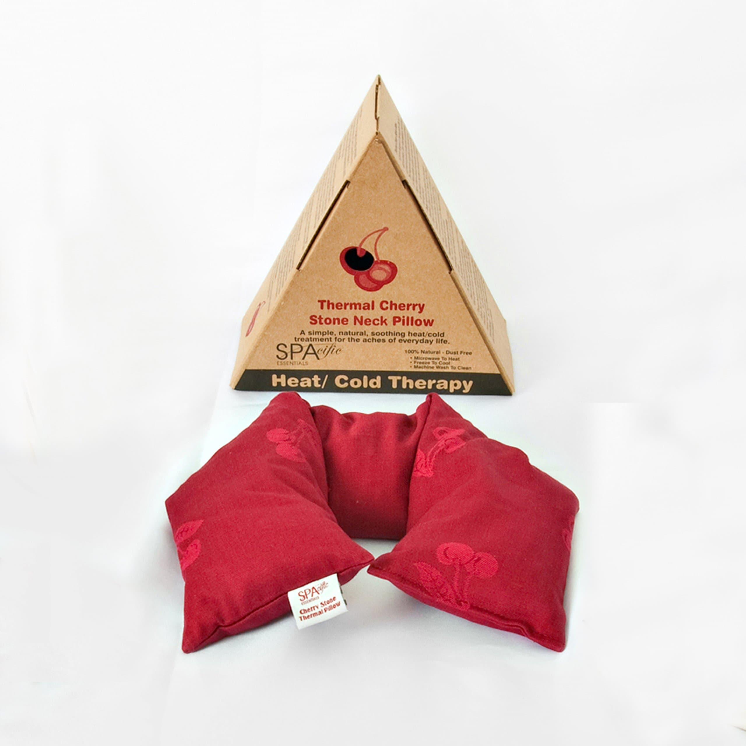 Hot and Cold Therapy Thermal Cherry Stone Neck Pillow Wrap