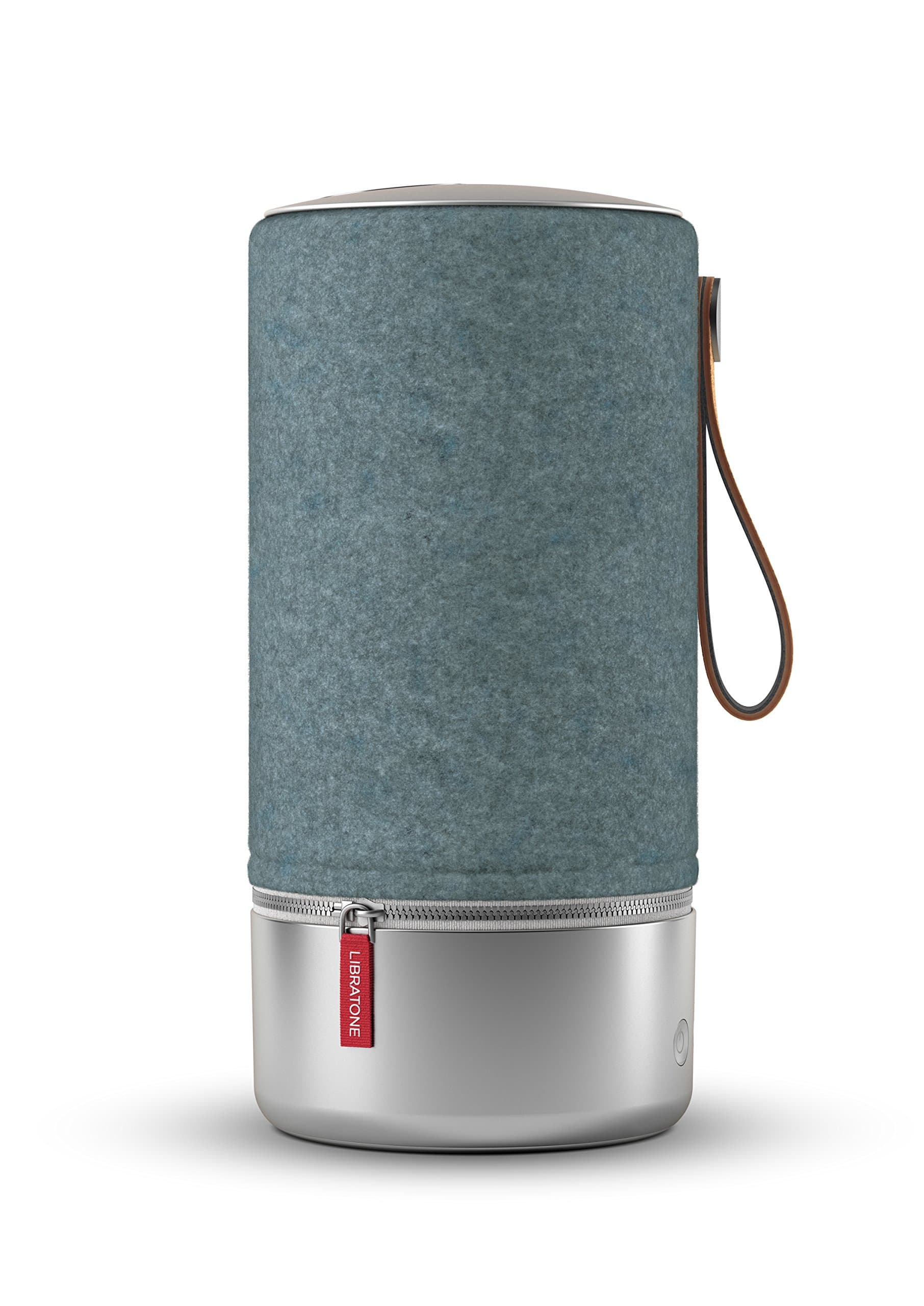 Libratone ZIPP Copenhagen Edition Wireless Speaker (360 ° Sound, Wlan, Bluetooth, MultiRoom, Airplay 2, Spotify Connect, 10h Rechargeable Battery) - Steel Blue