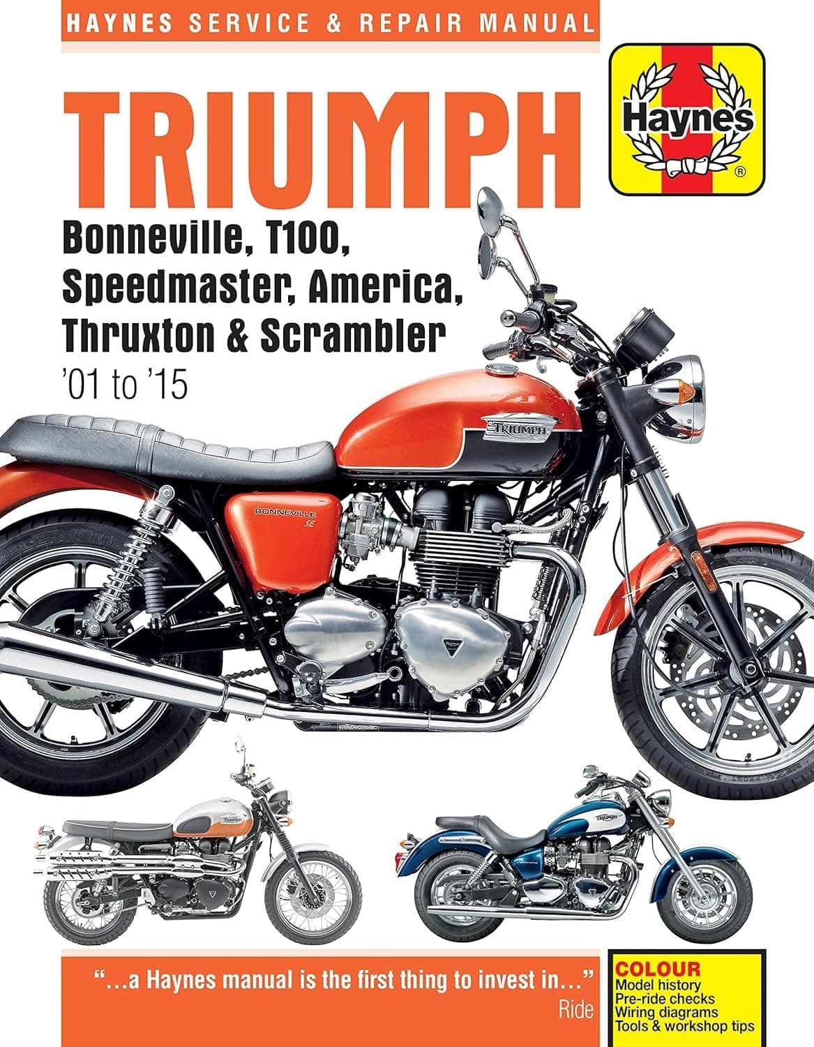 – Triumph Bonneville 2001-2015
