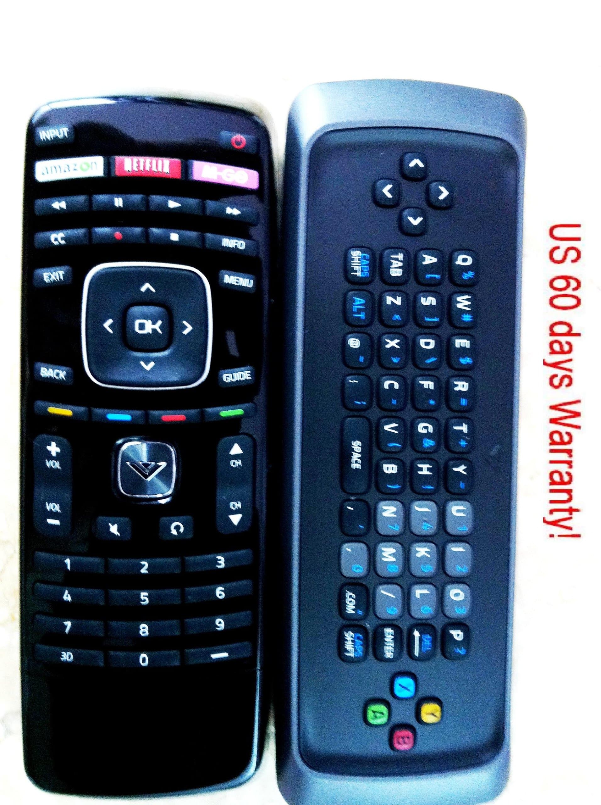 New Vizio 3d Smart Tv Remote Xrt303 3d Keyboard Remote for M3d550sl M3d470kd M3d650sv M3d550sl M3d470kde M3d550kde E500d-a0 E420d-a0 M3d470kd M3d550kd; E3d320vx E3d420vx E3d470vx M3d550kde M3d470kde