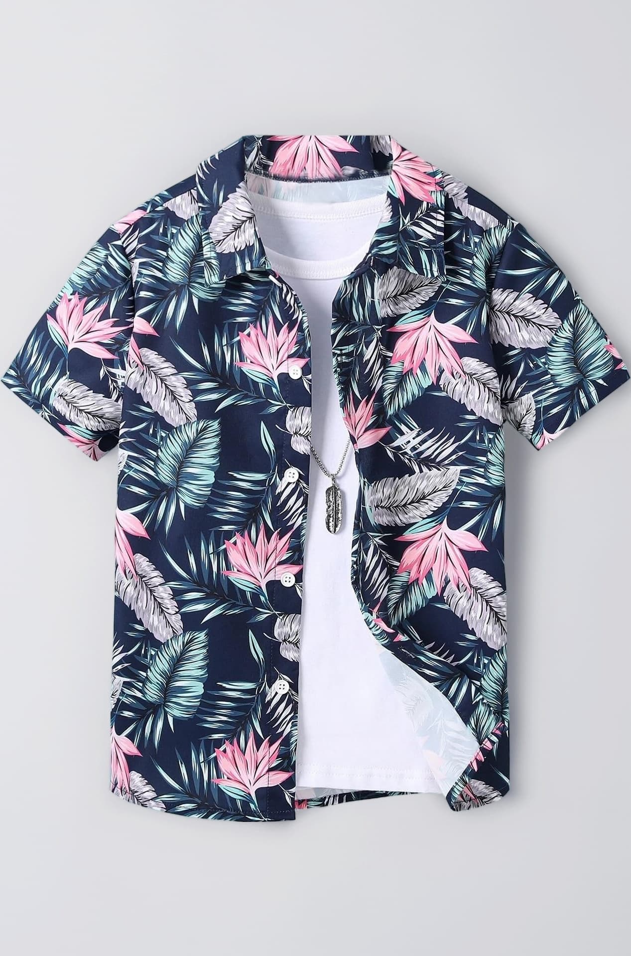 Boys Shirt, Polyester, Regular Fit