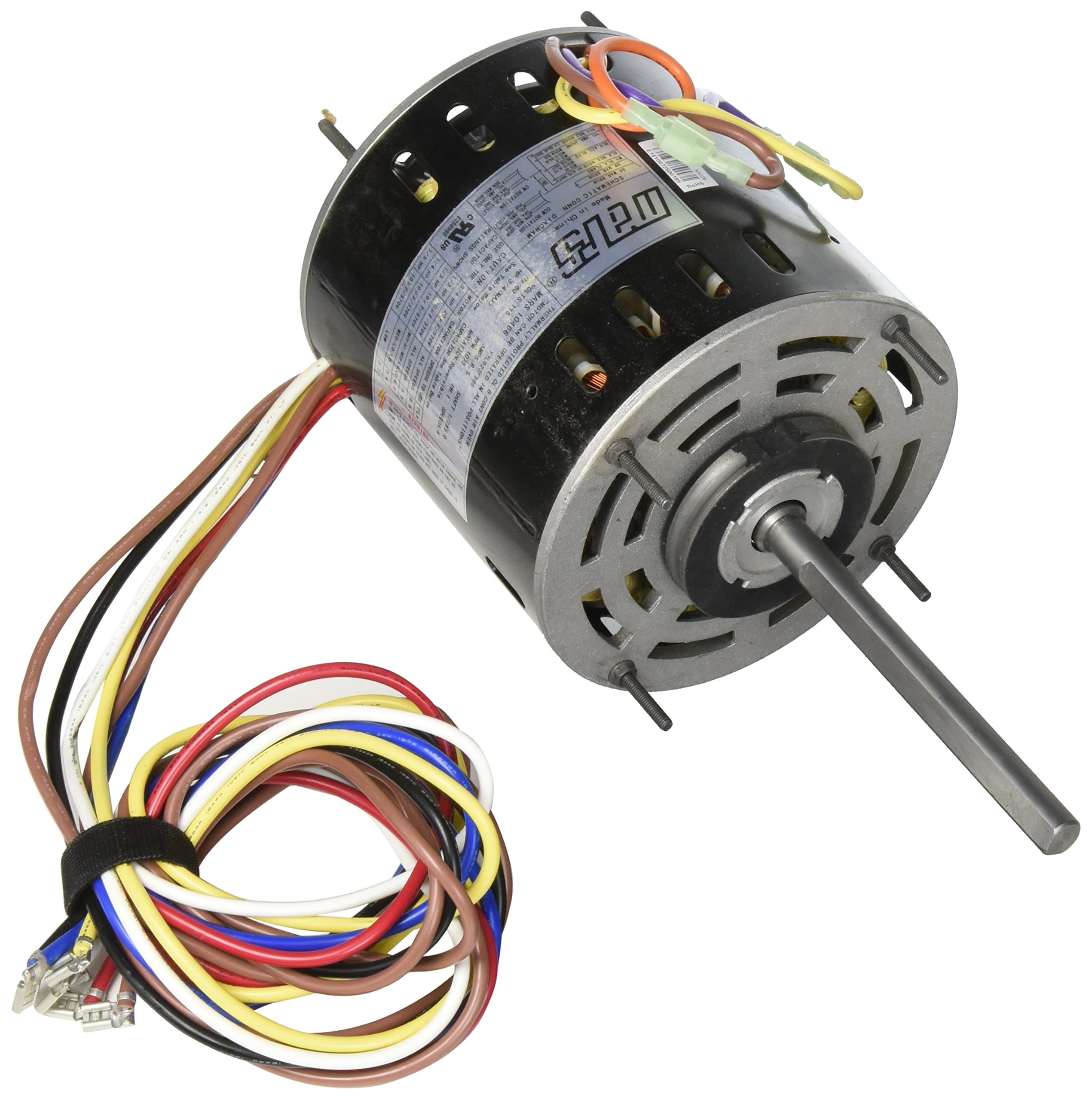 Motors & Armatures 10466 1/5-3/4 MULTI hp 115V Direct Drive Blower Motor