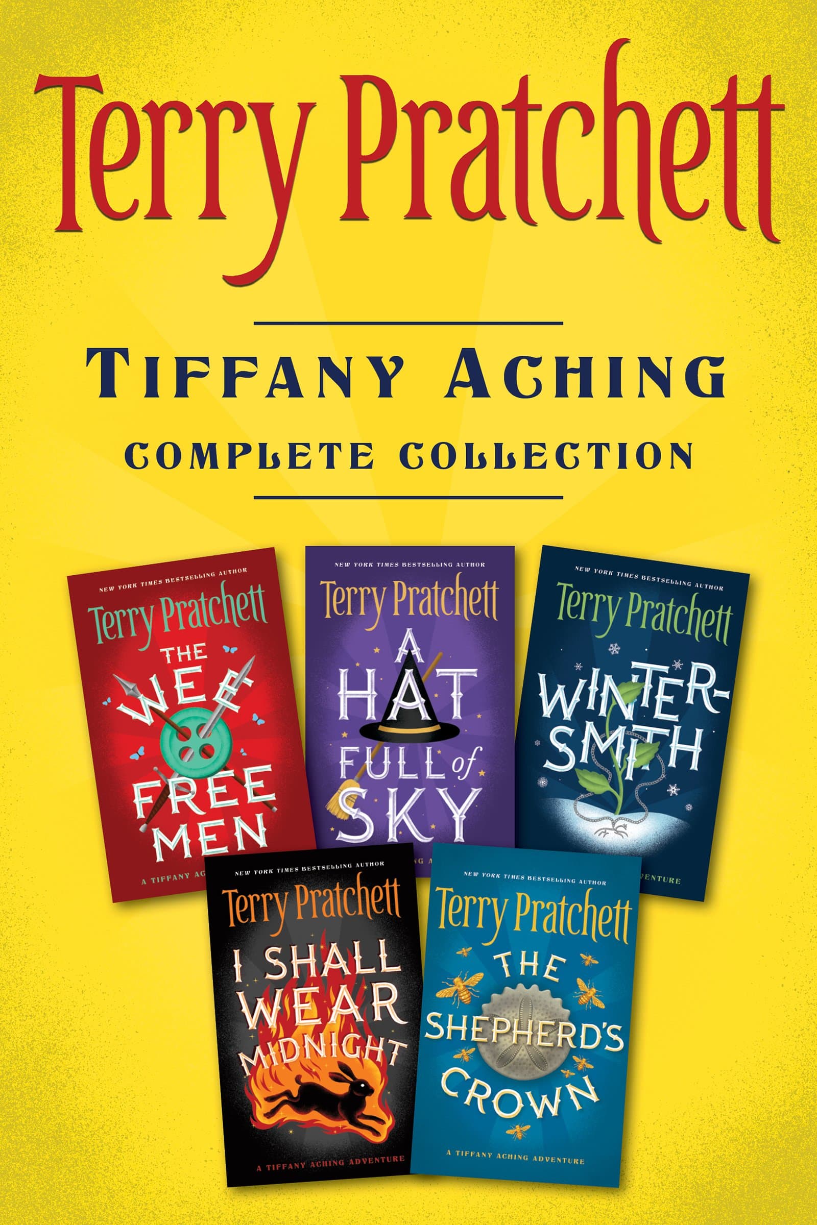 Tiffany Aching Complete 5-Book Collection: The Wee Free Men, A Hat Full of Sky, Wintersmith, I Shall Wear Midnight, The Shepherd's Crown – An Epic Young ... from Terry Pratchett's Beloved Discworld