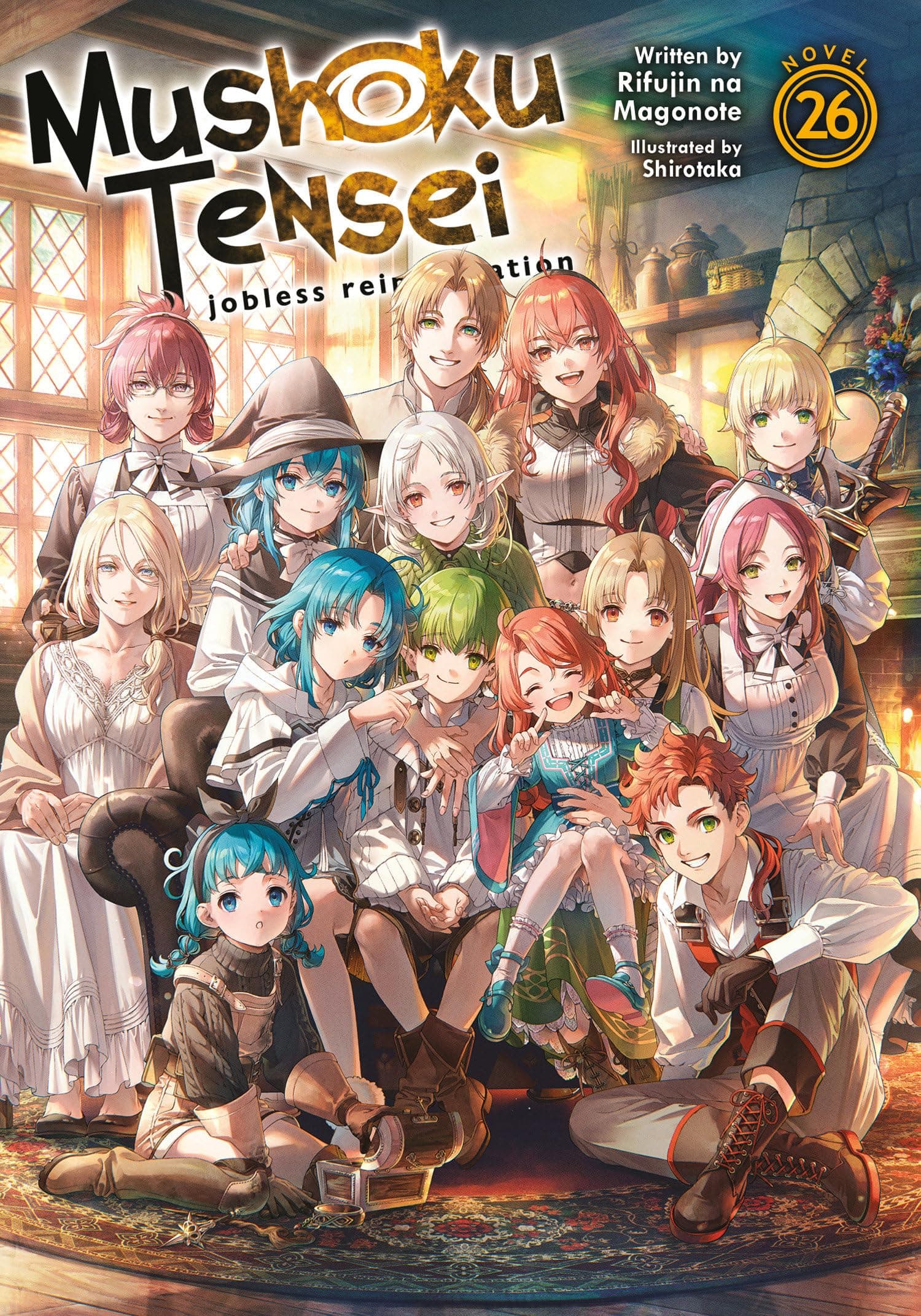 Mushoku Tensei: Jobless Reincarnation (Light Novel) Vol. 26 Paperback – March 12, 2024