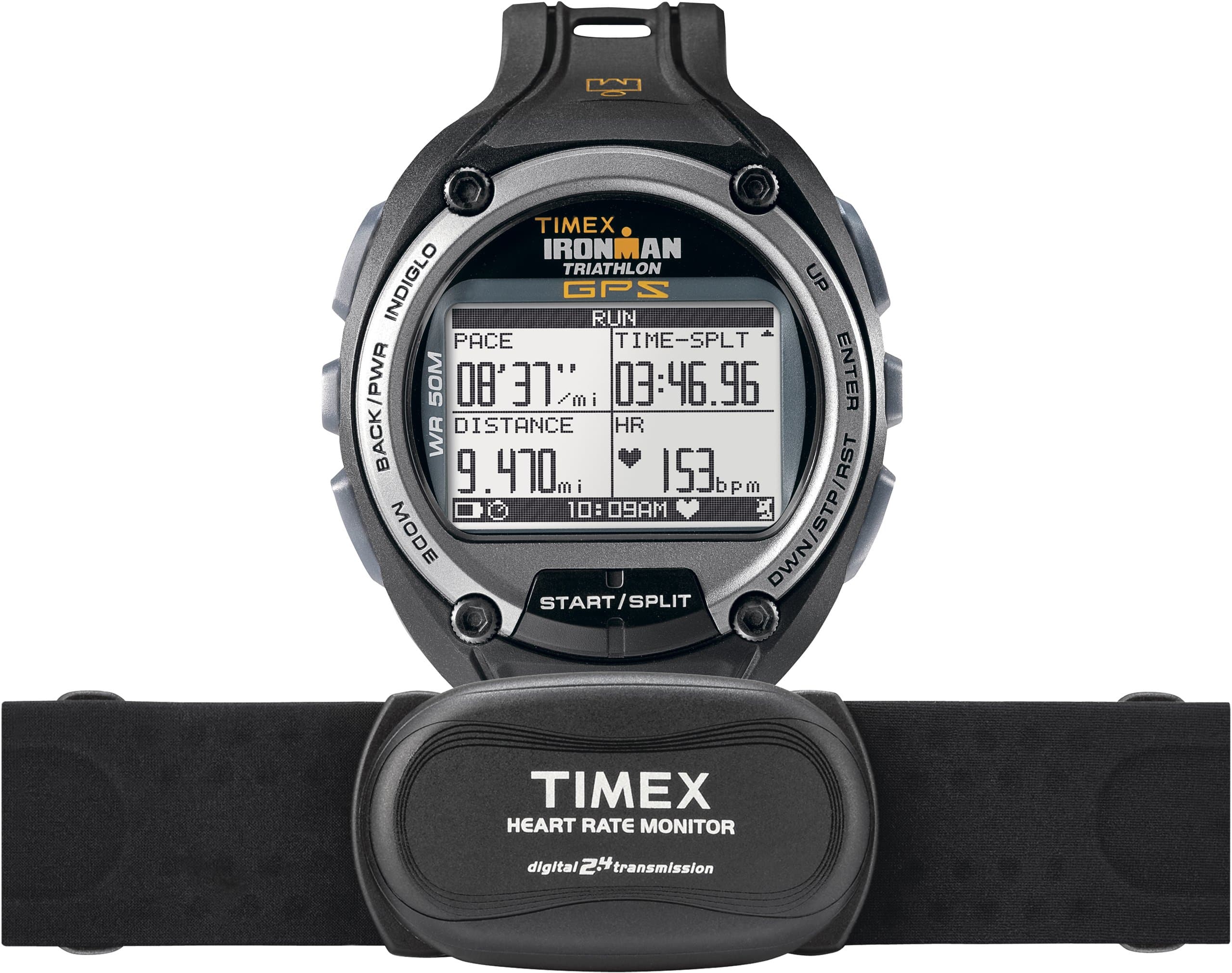 Timex Ironman GPS Global Trainer Watch with HRM - One