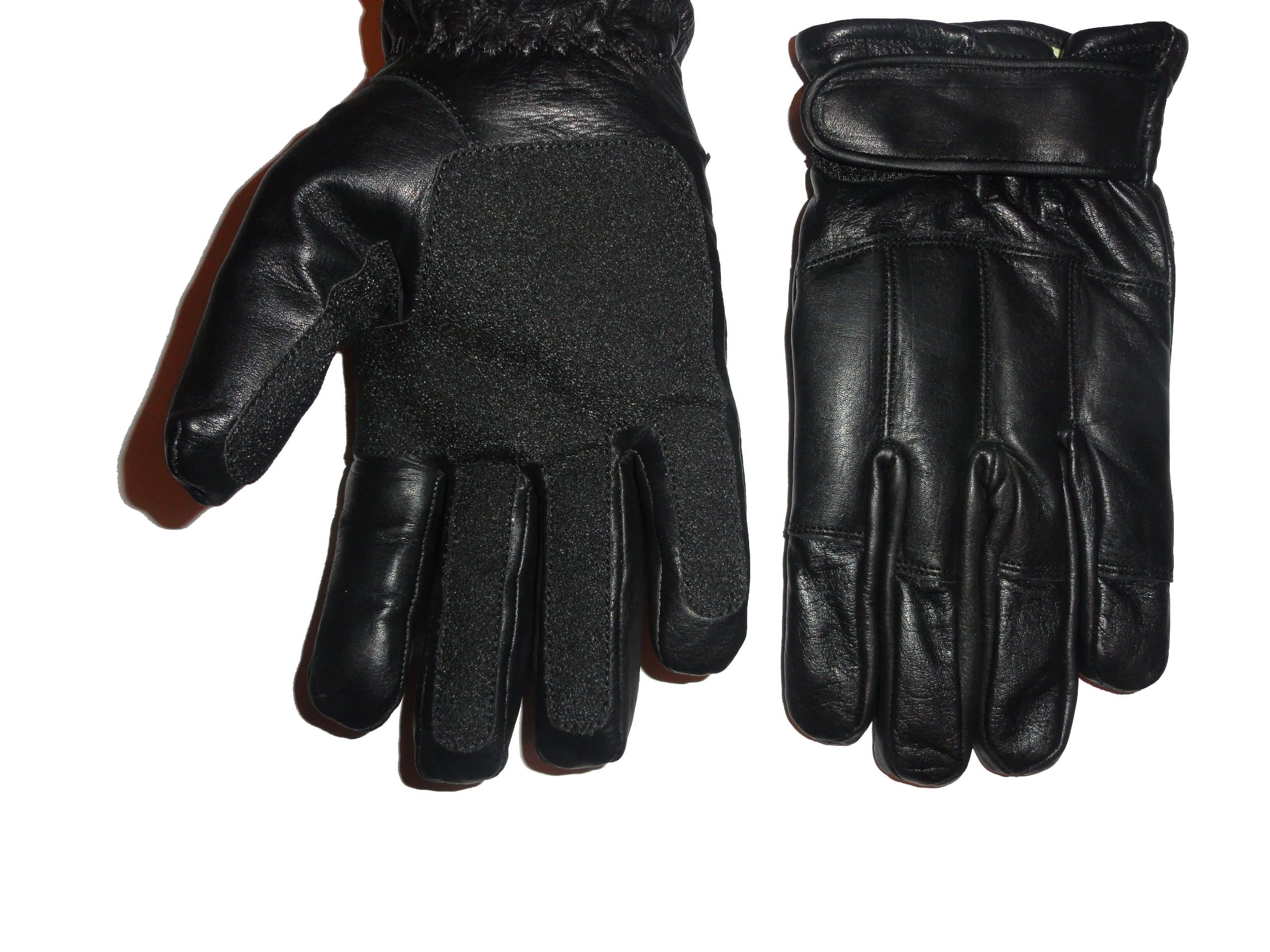 Robust Quality Leather with Lead Shots Kevlar Gloves – Protection Police Defend