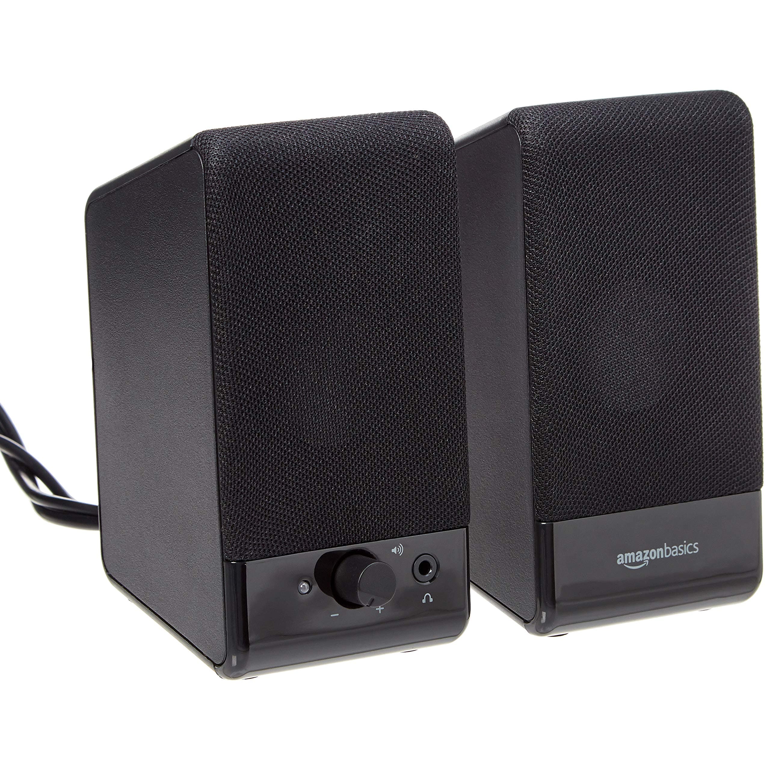 Amazon Basics PC Speaker, USB Powered, Black