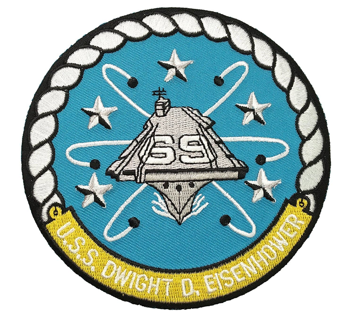 Navy Patches USS Eisenhower CVN-69 4" Patch