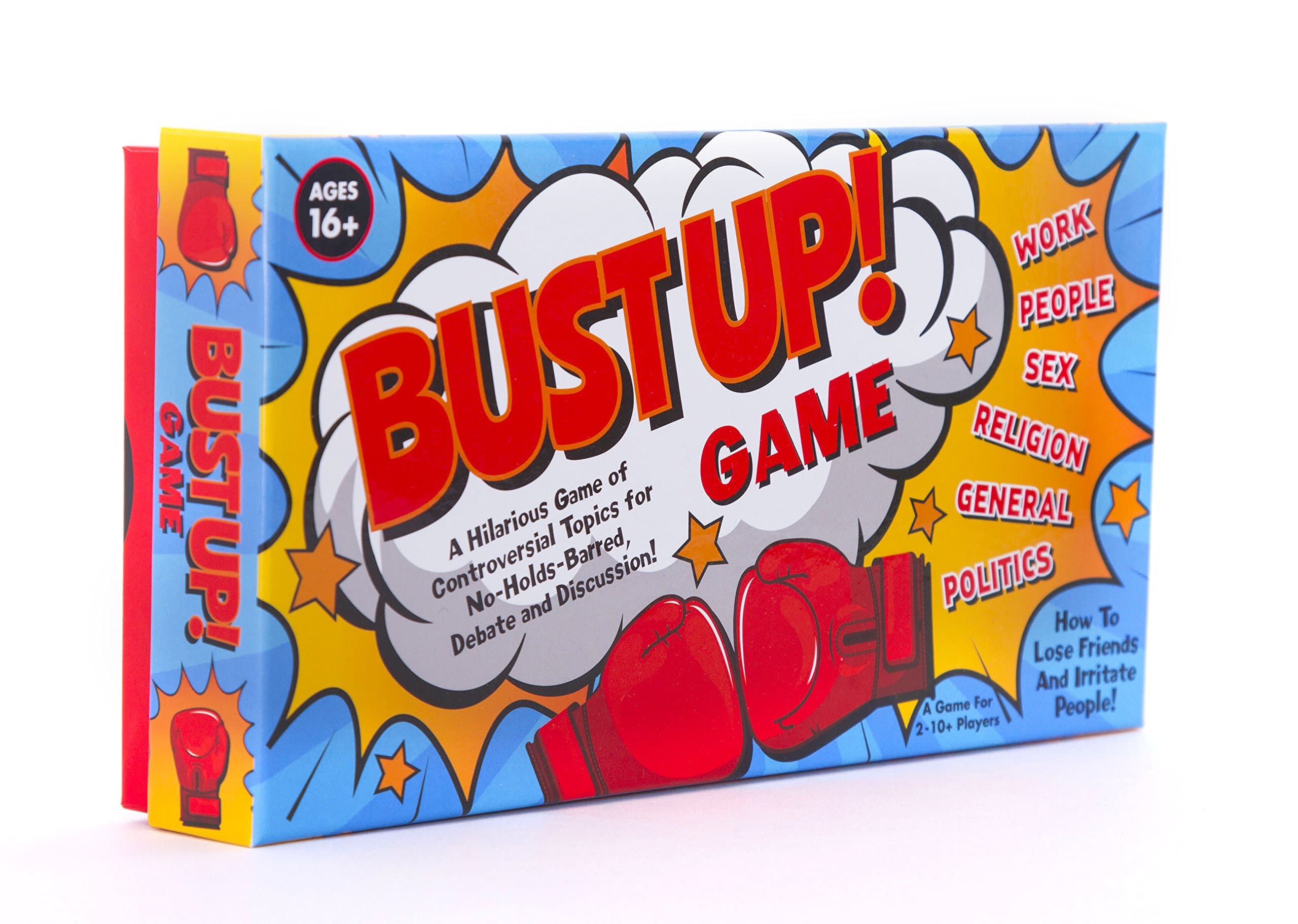 Boxer Gifts‘Bust Up’ Fun Adults Party Game | Debate Controversial Topics in a Fun Way | Perfectly Controversial ,GA3021