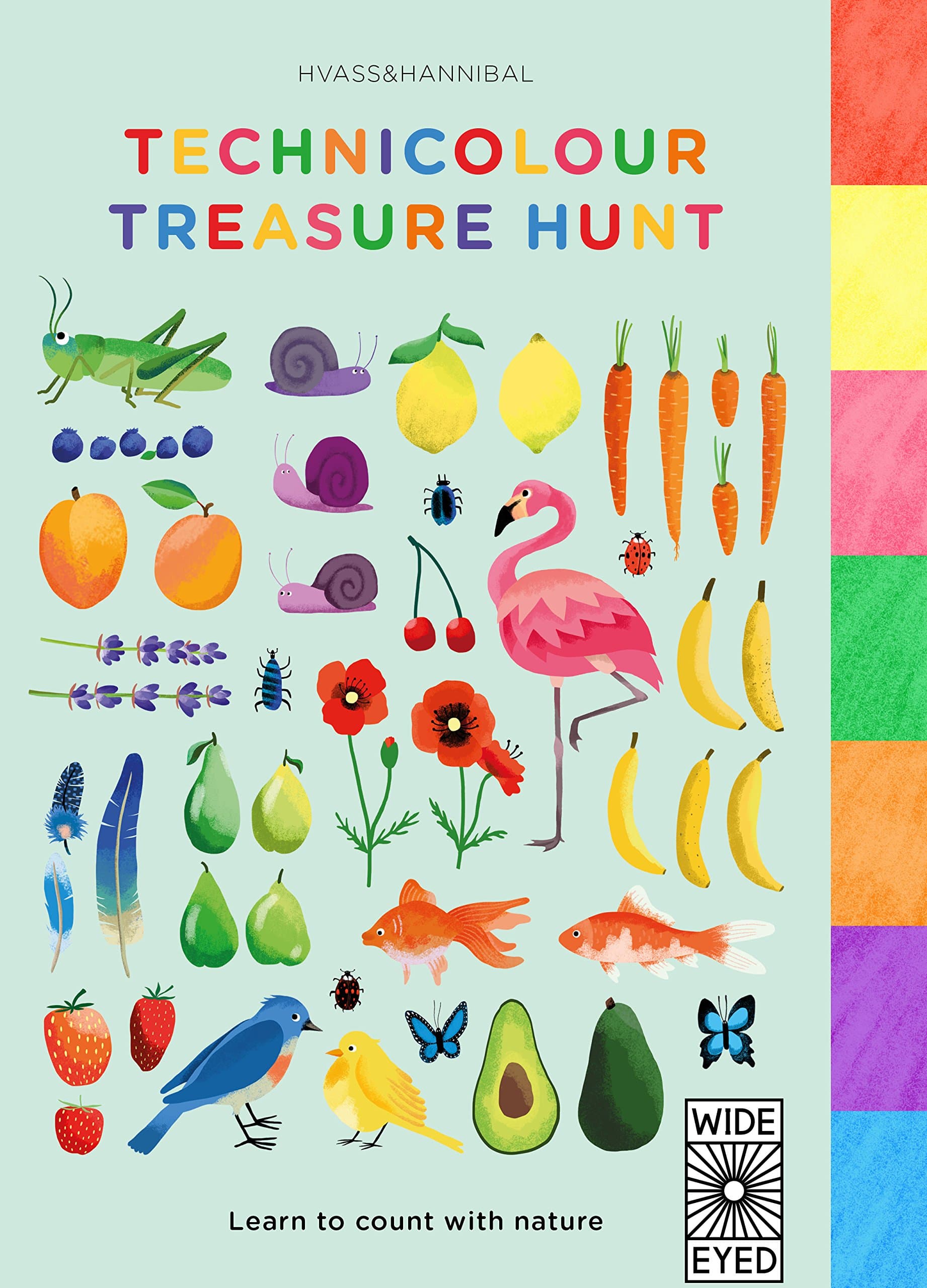 Technicolour Treasure Hunt: Learn to count with nature