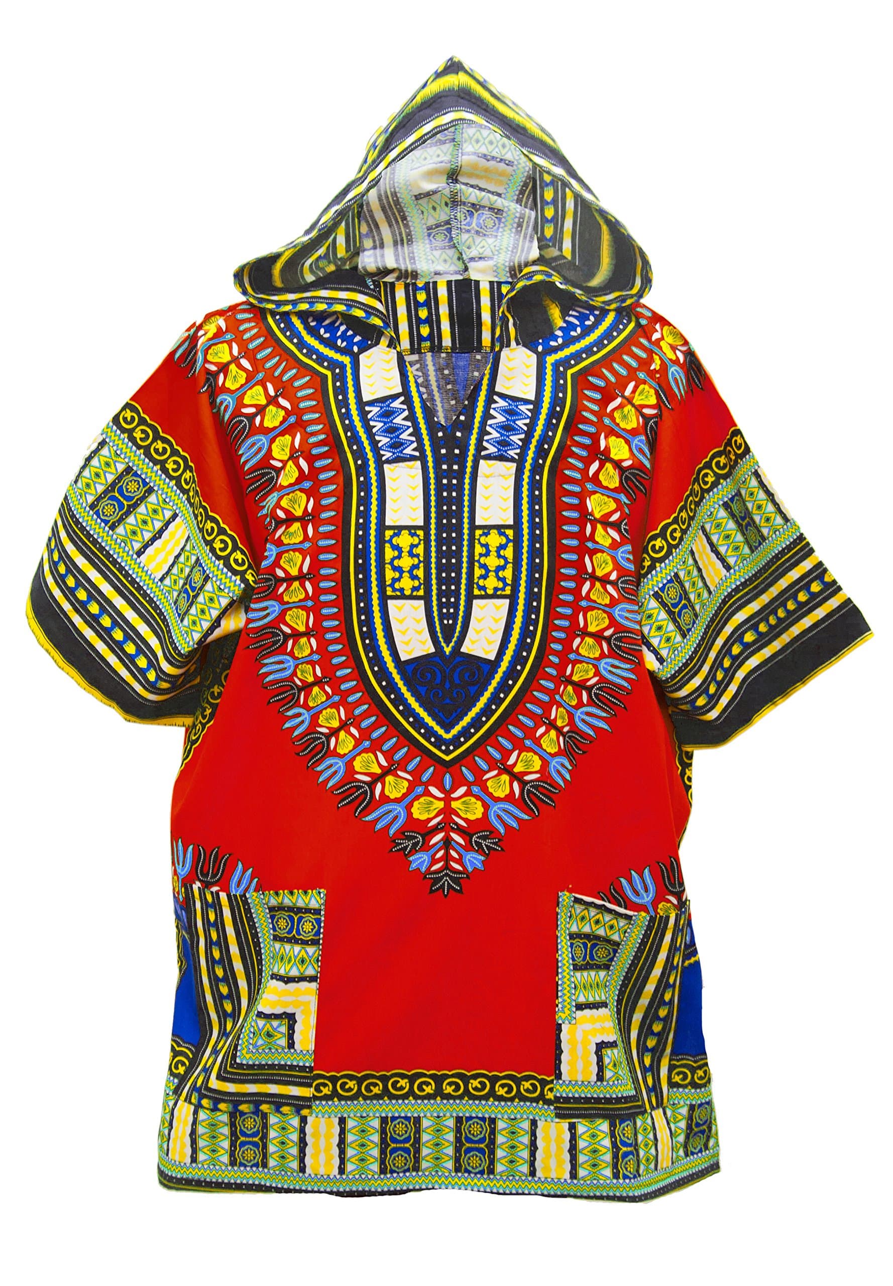 Dashiki Vib's Traditional African Dashiki Hoodie - Unisex
