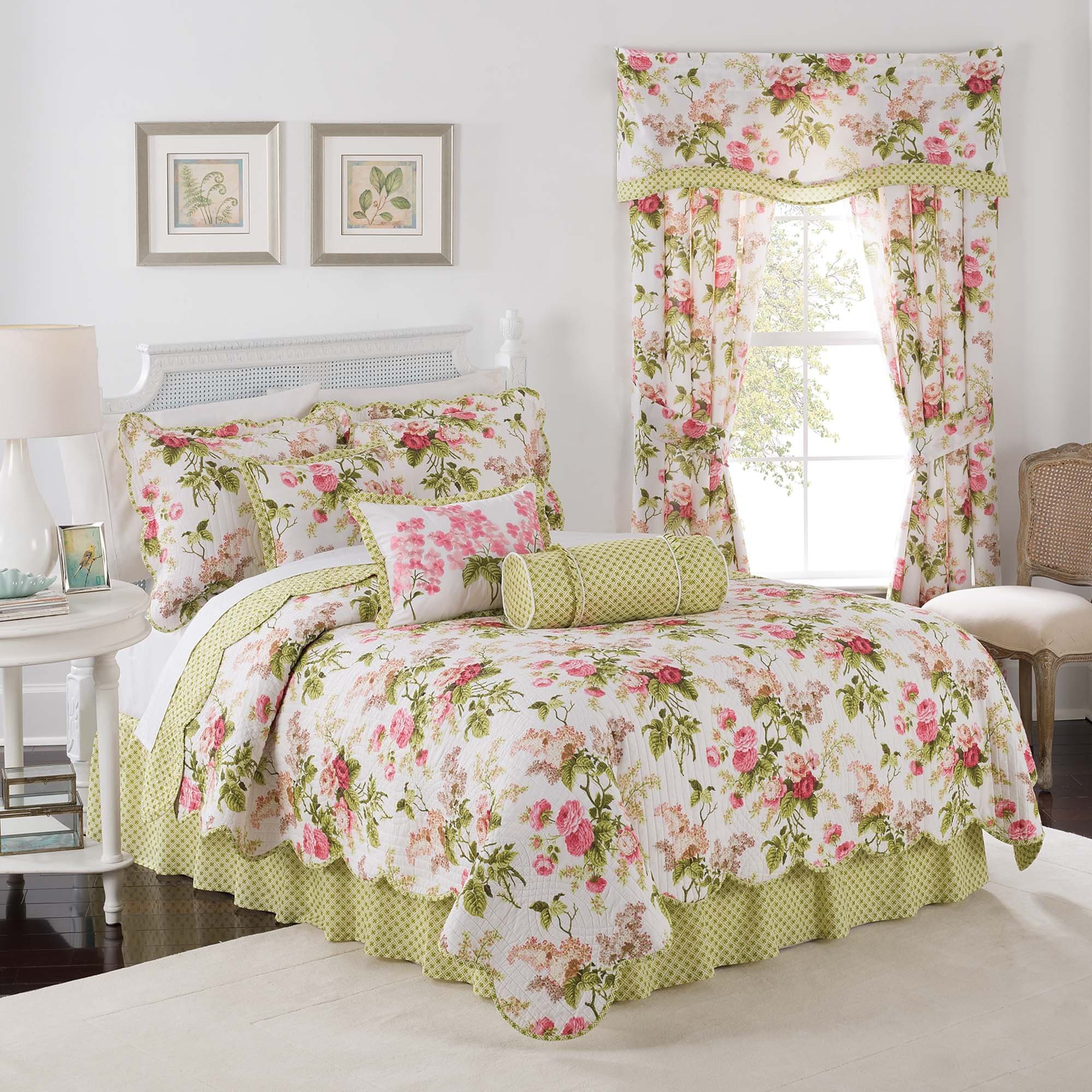 Emma's Garden Quilt Set, 88x90, Blossom