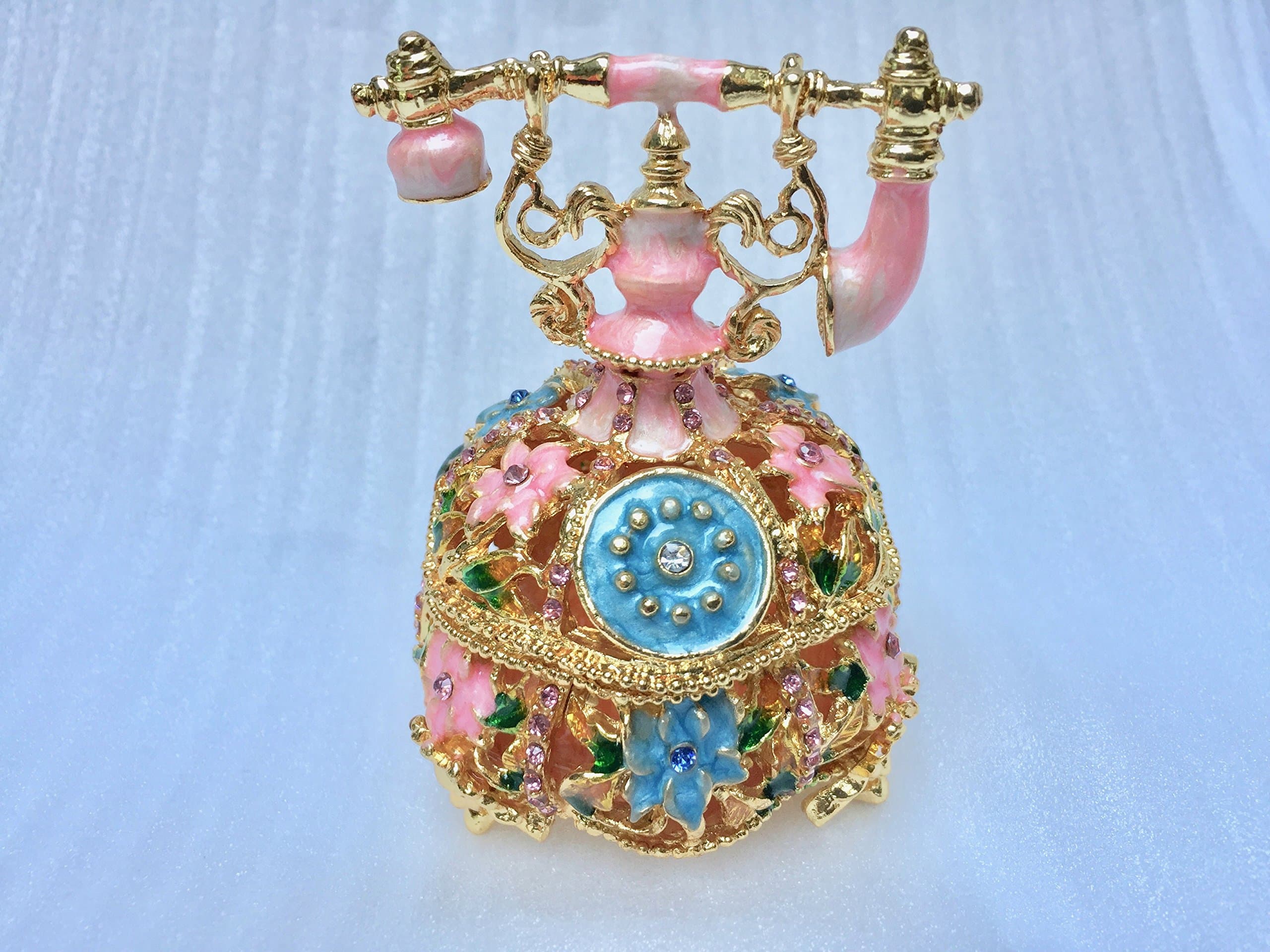 MERCURY Tres Chic French Telephone Collectable Trinket Jewelry Box