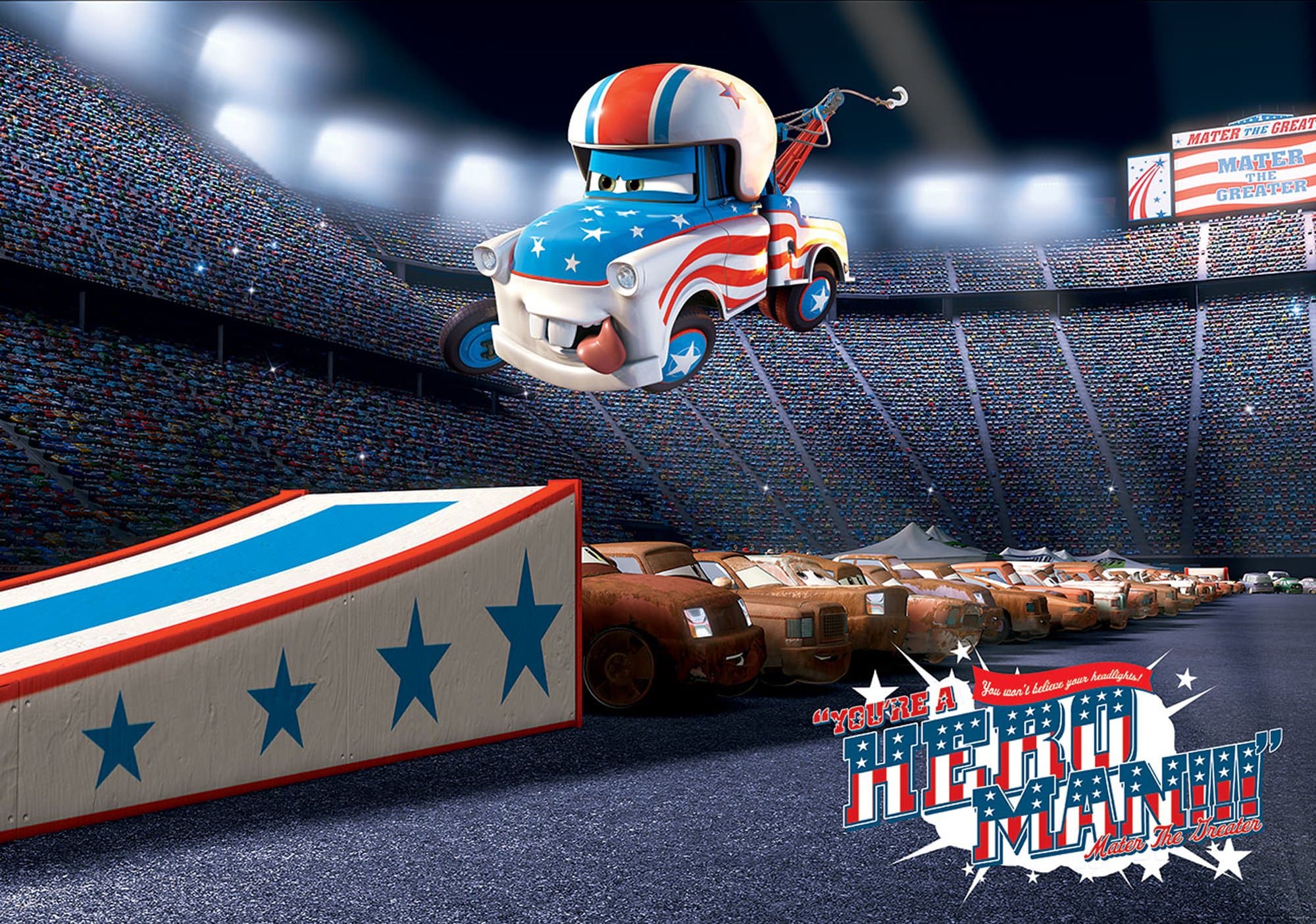 Olympia Design with Disney Cars Motif 1 Piece 814VEXXXL