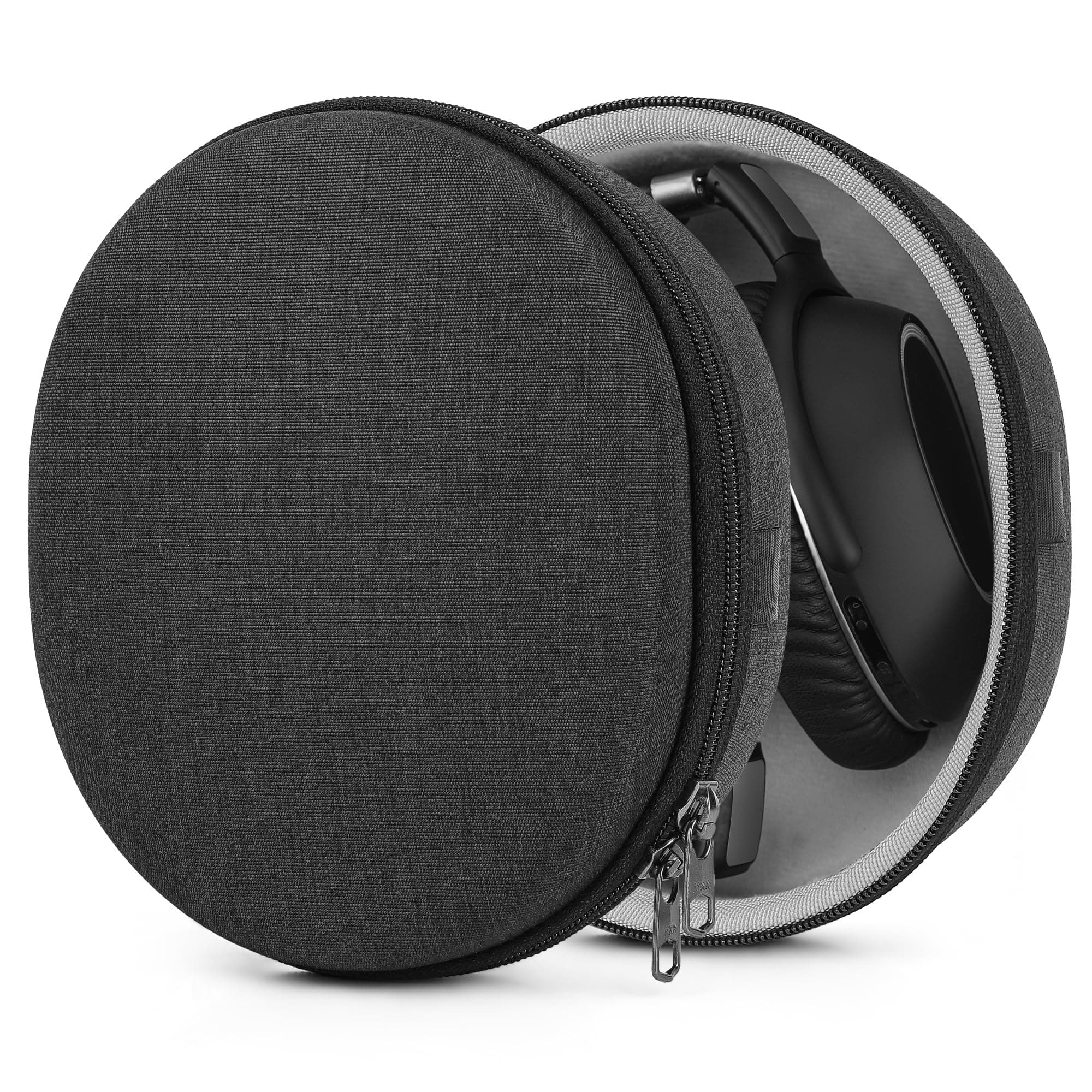 Shield Headphones Case Compatible with Sennheiser Momentum 3 Wireless, HD 350BT, HD 450BT, PXC 550 II Case, Replacement Hard Shell Travel Carrying Bag with Cable Storage (Dark Grey)