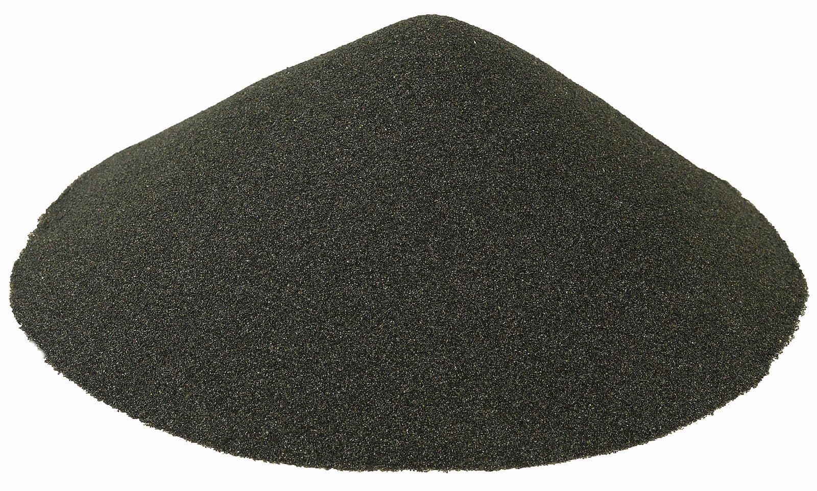 BLACK BEAUTY Abrasive Blast Media Extra Fine Abrasive 30/60 Mesh Size for use in Sandblast Cabinet - 50 LBS