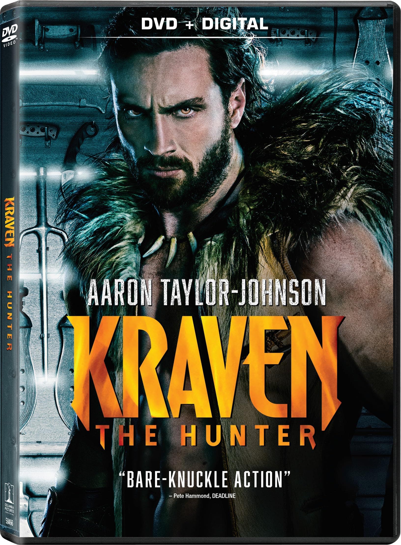 KRAVEN THE HUNTER DVD + DIG