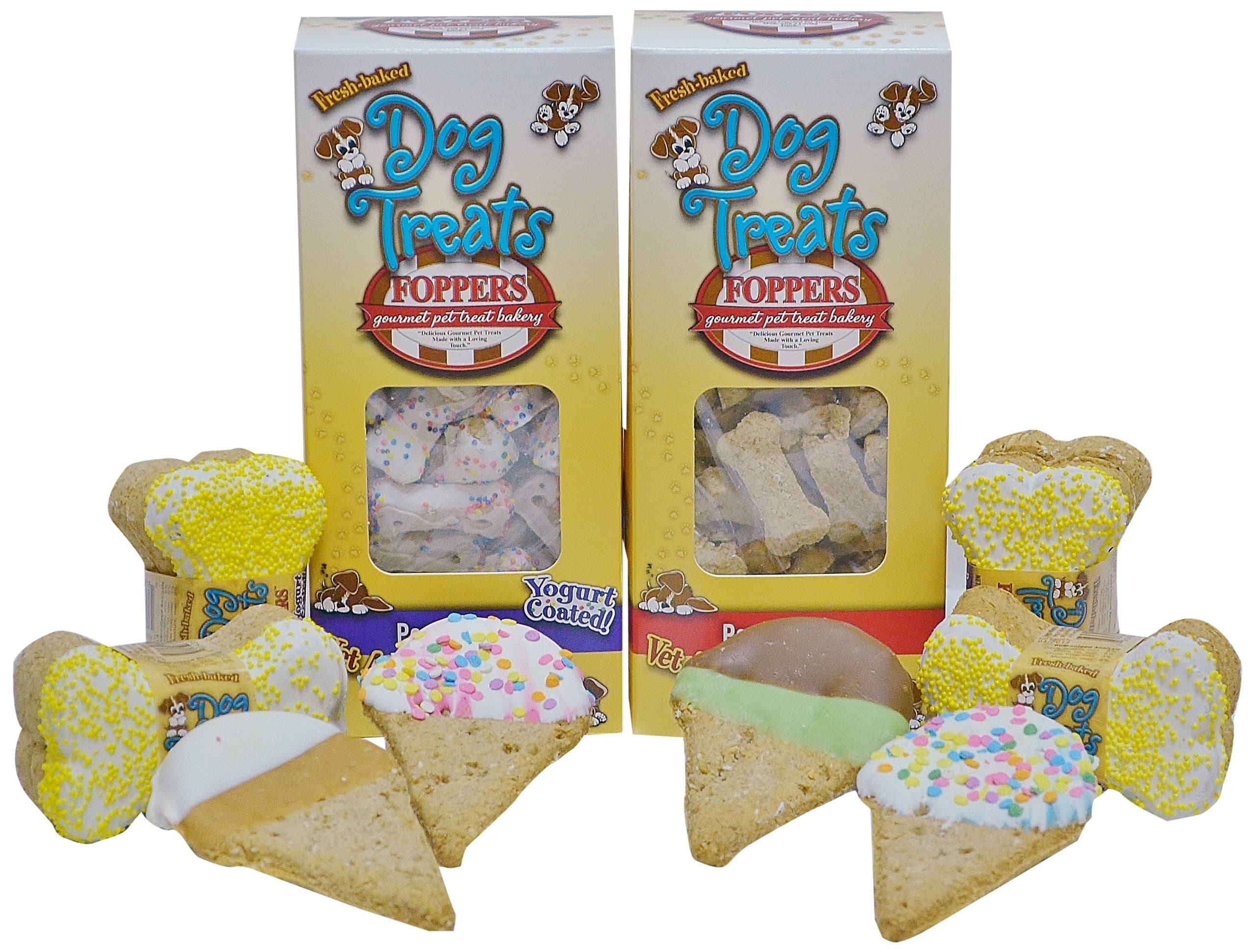 We All Howl For Ice Cream 170-Piece Dog Treat Gift Set