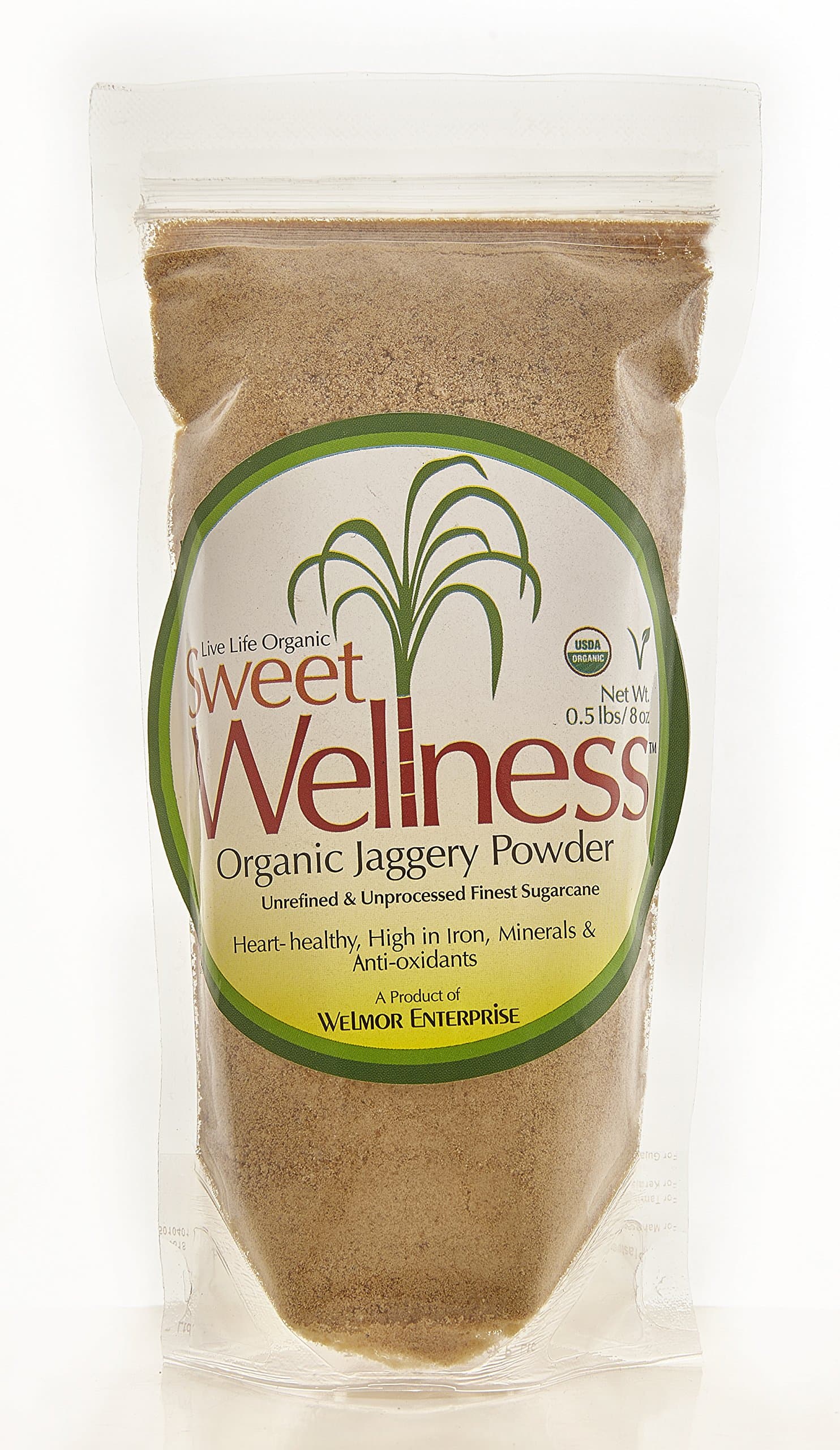 Organic Jaggery Powder 8.0 Ounces