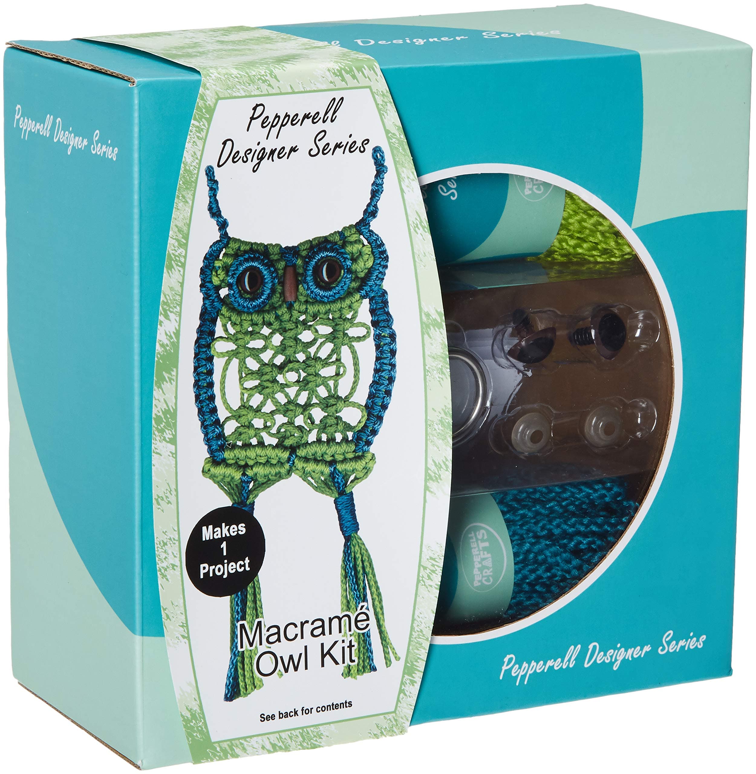 Pepperell BraidingCo. Macrame Designer Kit Owl