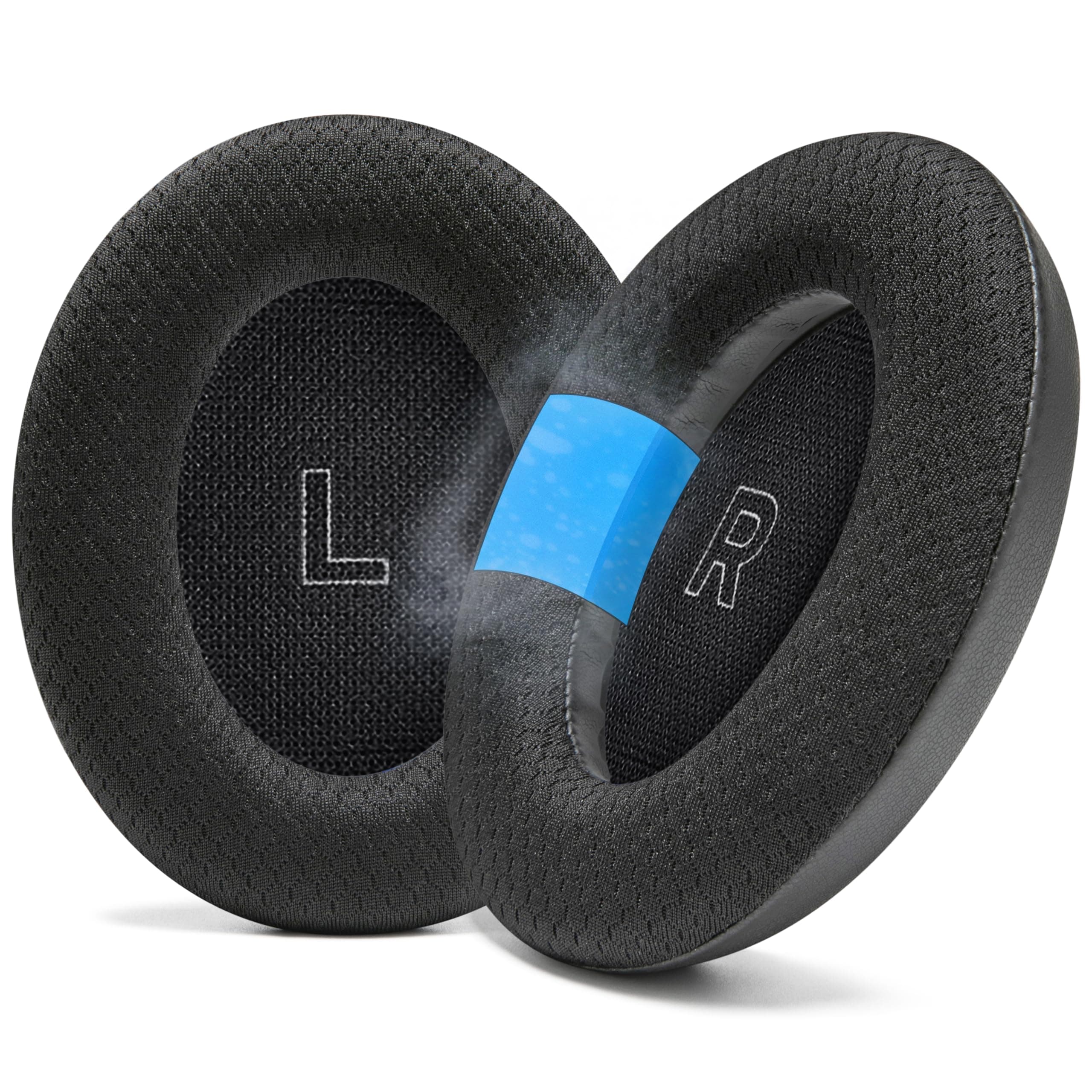 Freeze QC Ultra – Cooling Gel Replacement Earpads Compatible with Bose QuietComfort Ultra Gen 1 & Gen 2 by Wicked Cushions | Breathable Fabric, Extra Thick & Cool | Black
