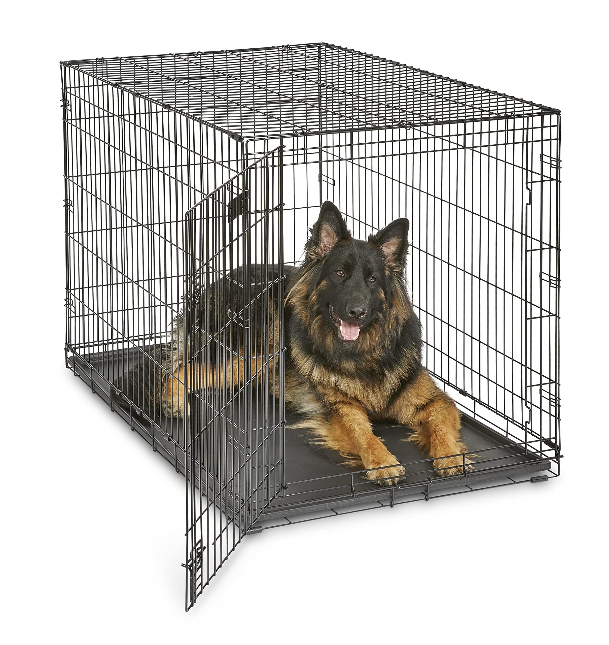 MidWest 1548 iCrate Single-Door Pet Crate 48-By-30-By-33-Inch