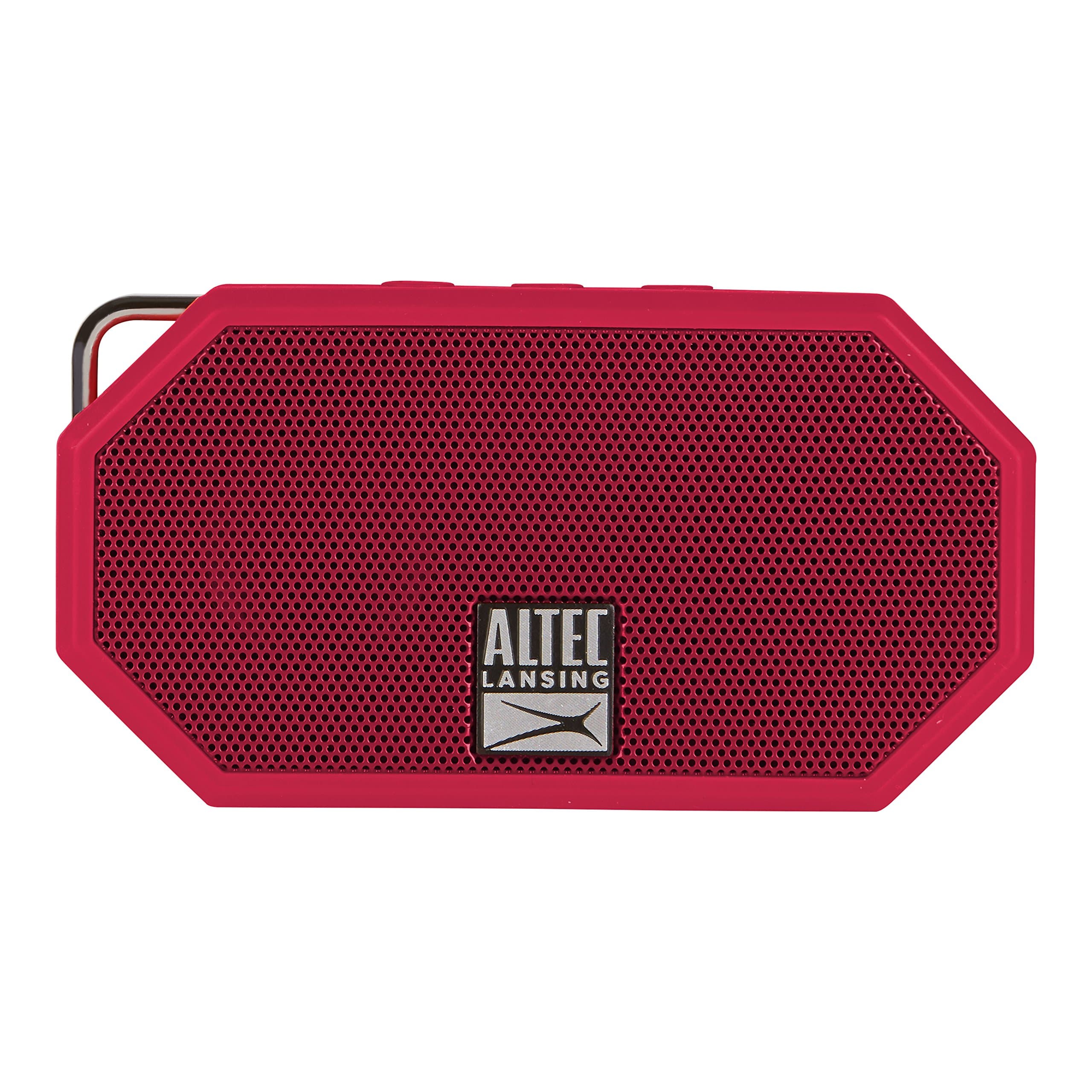 Altec Lansing Mini H2O - Waterproof Bluetooth Speaker, IP67 Certified & Floats in Water, Compact & Portable Speaker for Hiking, Camping, Pool, and Beach, Red