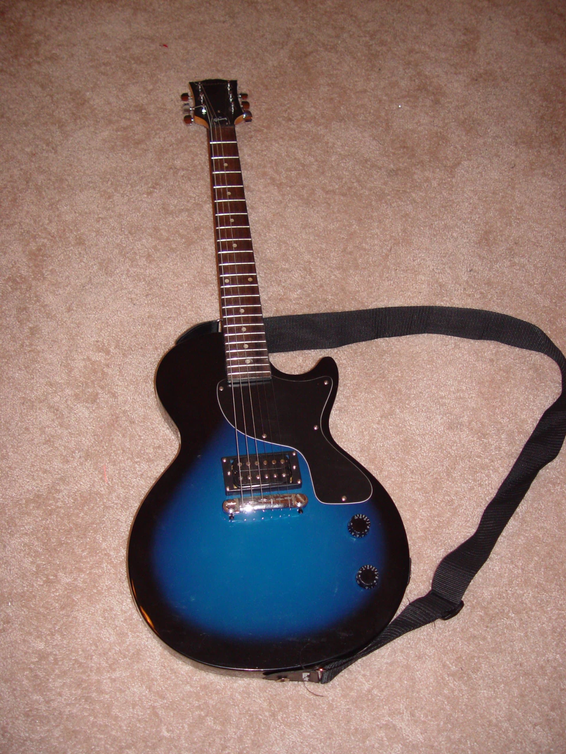 Maestro by Gibson Single Cutaway Electric Guitar - Blue
