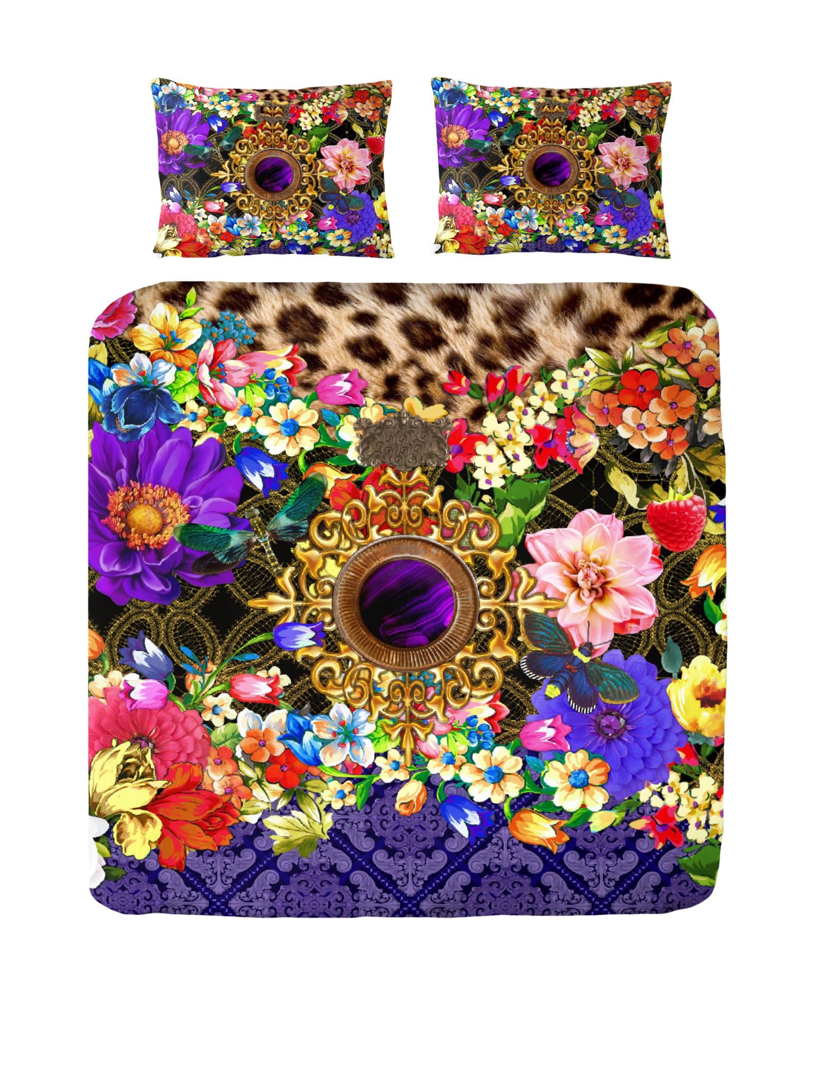 Melli Mello Duvet Cover Set Piona Multicolor Bed 150/170 (240 x 200/220 cm + 2/60 x 70 cm)