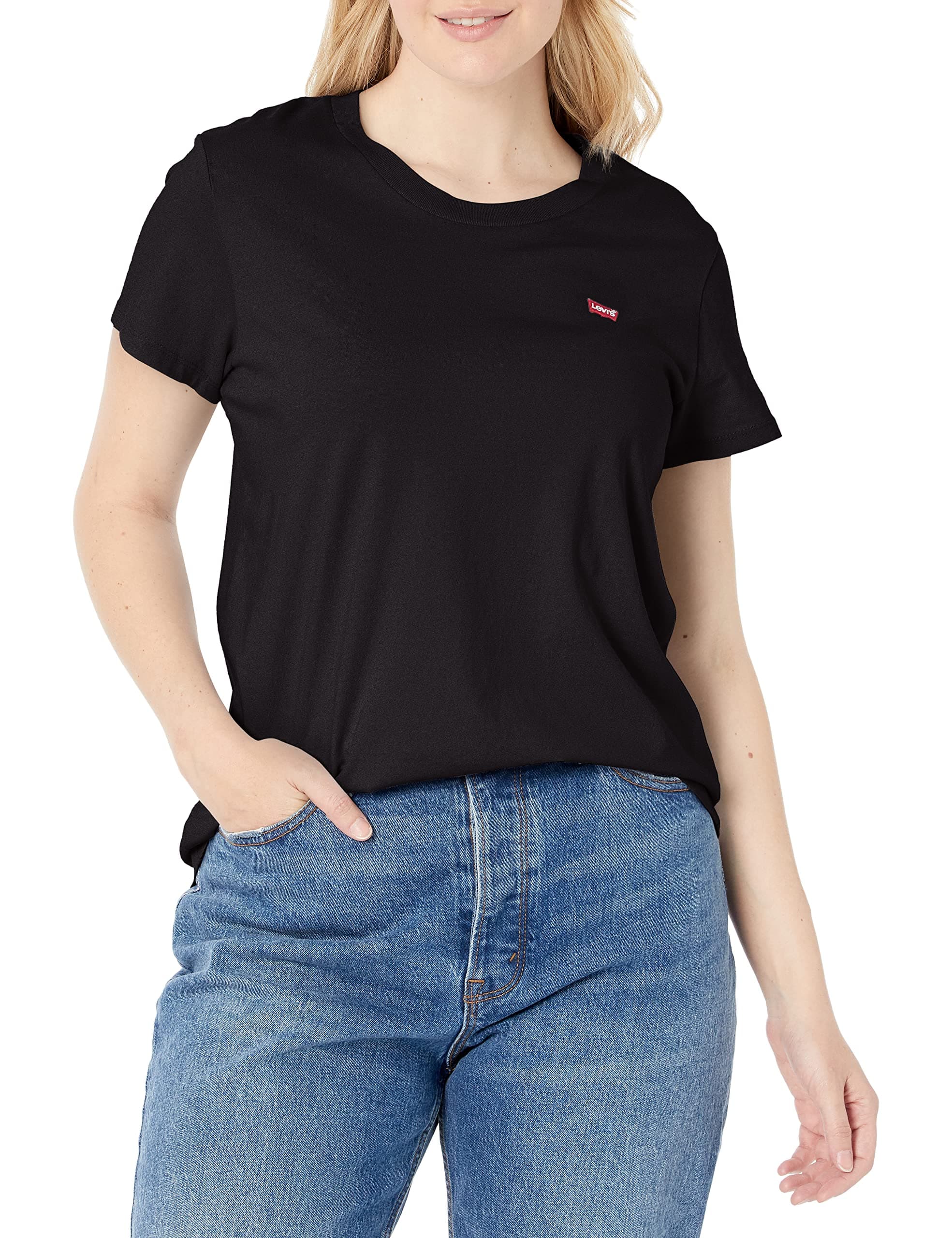 Women's Perfect Crewneck Tee Shirt (Also Available in Plus)