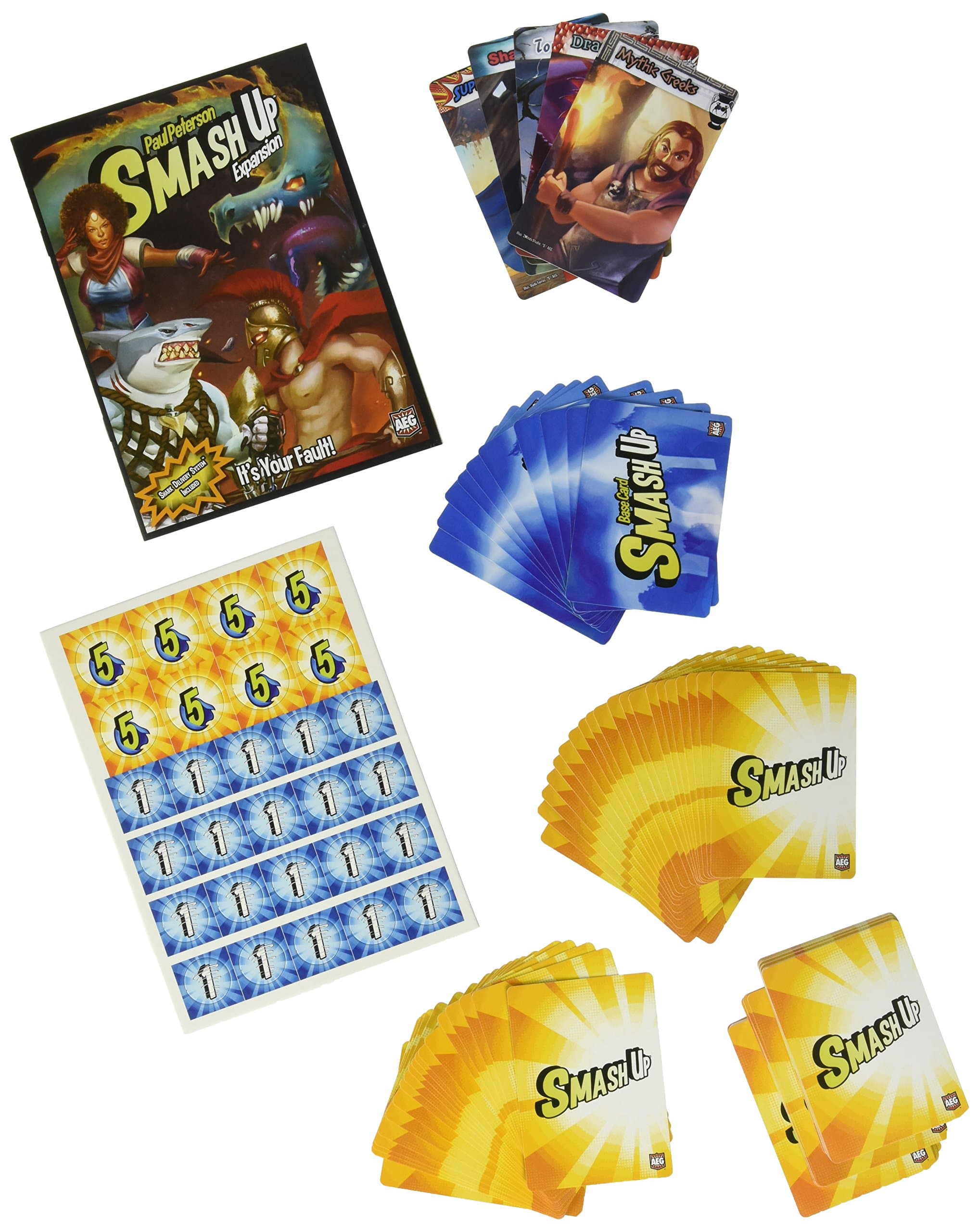 Alderac Entertainment ALD05509 Smash Up It's Your Fault Game, multicoloured